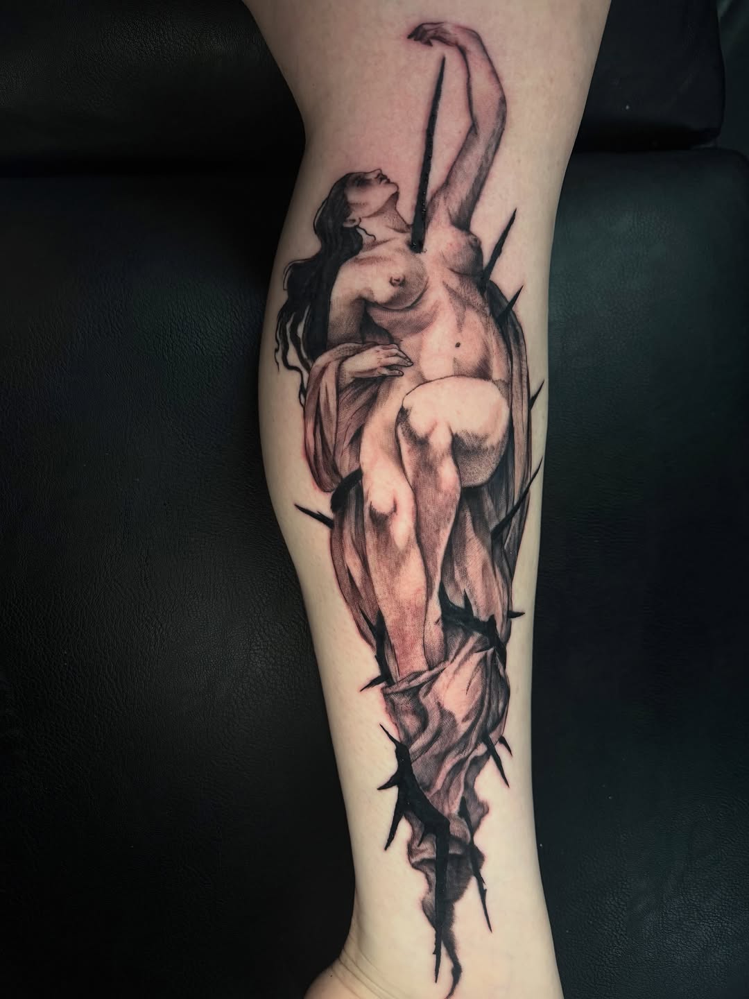 Tattoo by @skunk_punk_ink — realism, dark_realism