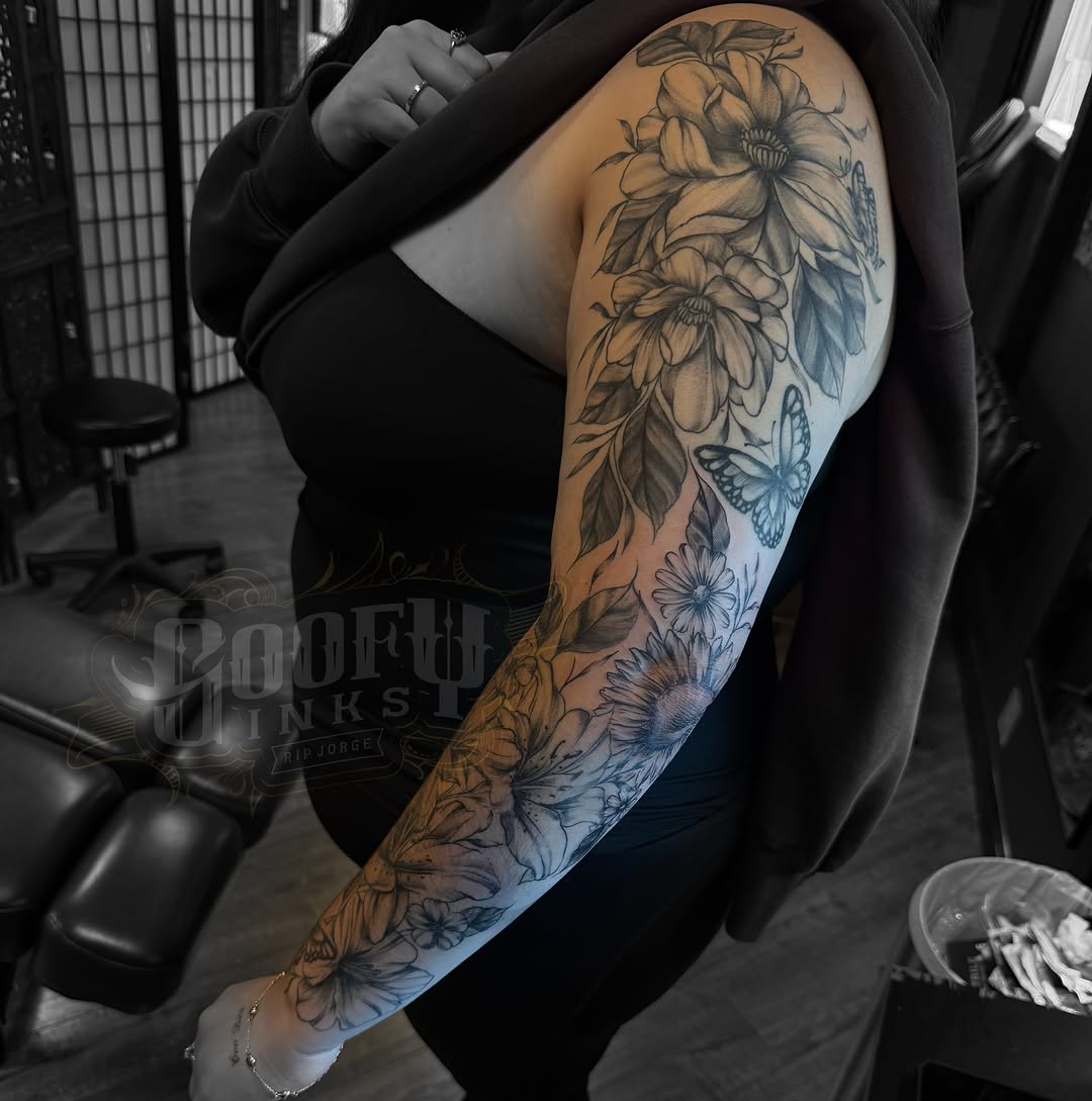 Tattoo by @goofyinks — black_and_grey, realism