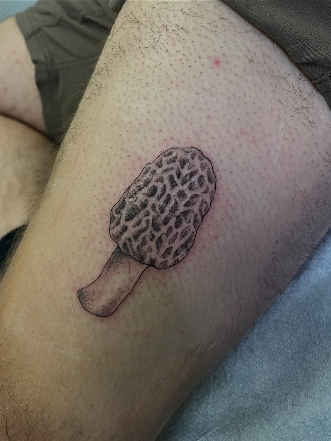 Tattoo by @laceybtattoos — realism, dotwork