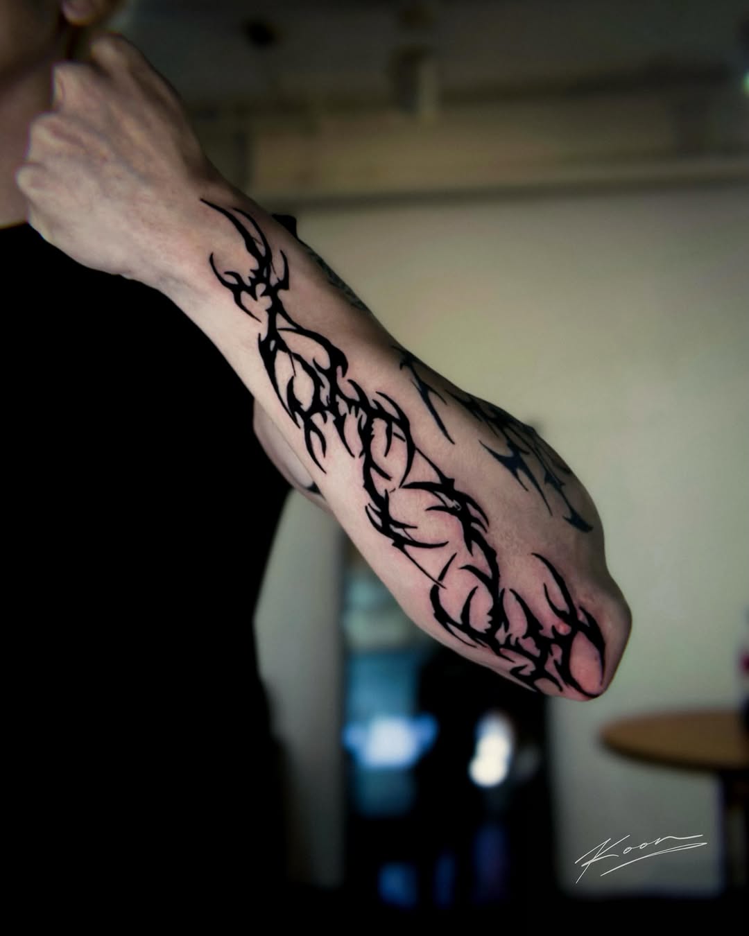 Tattoo by @tattoo_koon — tribal