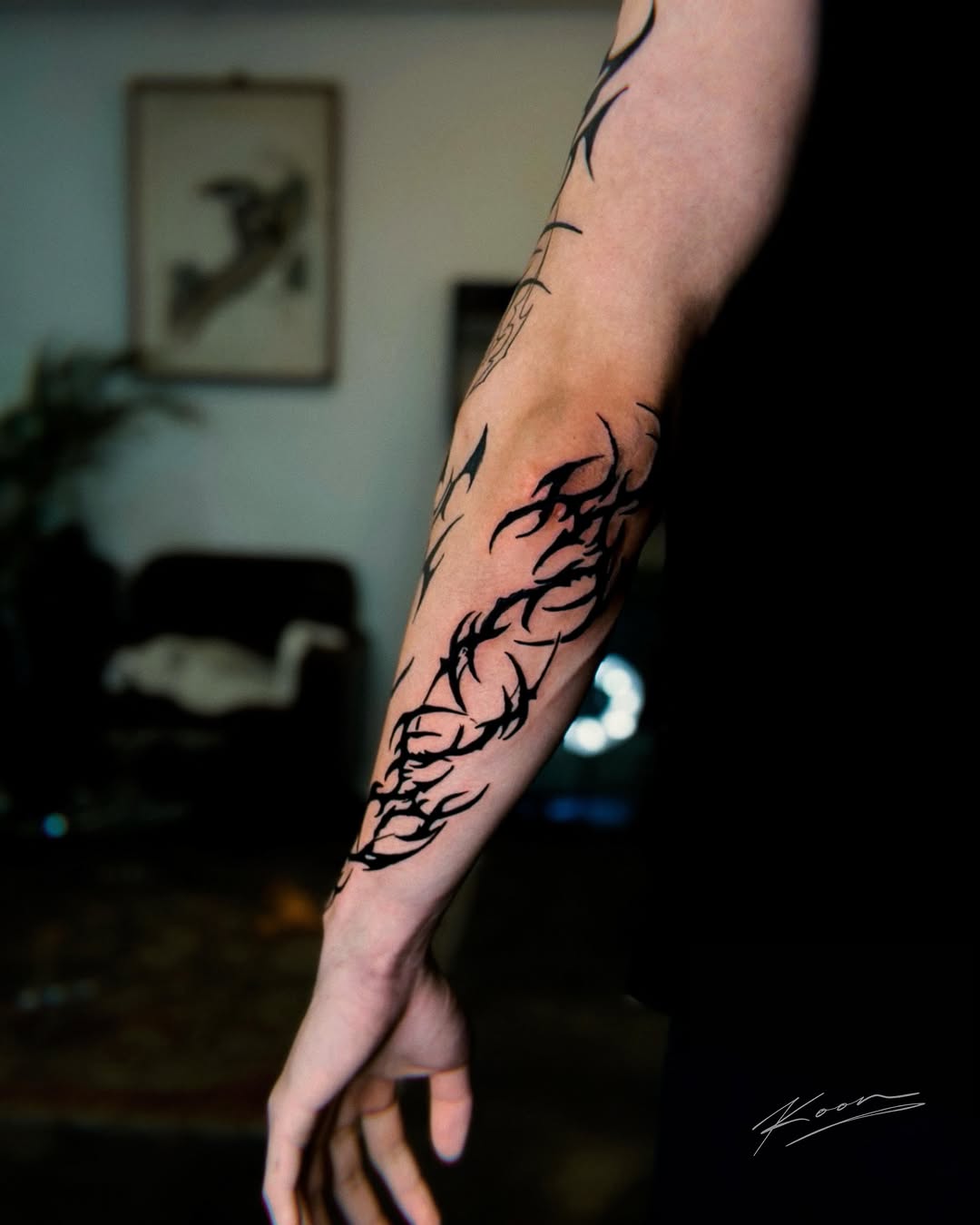 Tattoo by @tattoo_koon — tribal