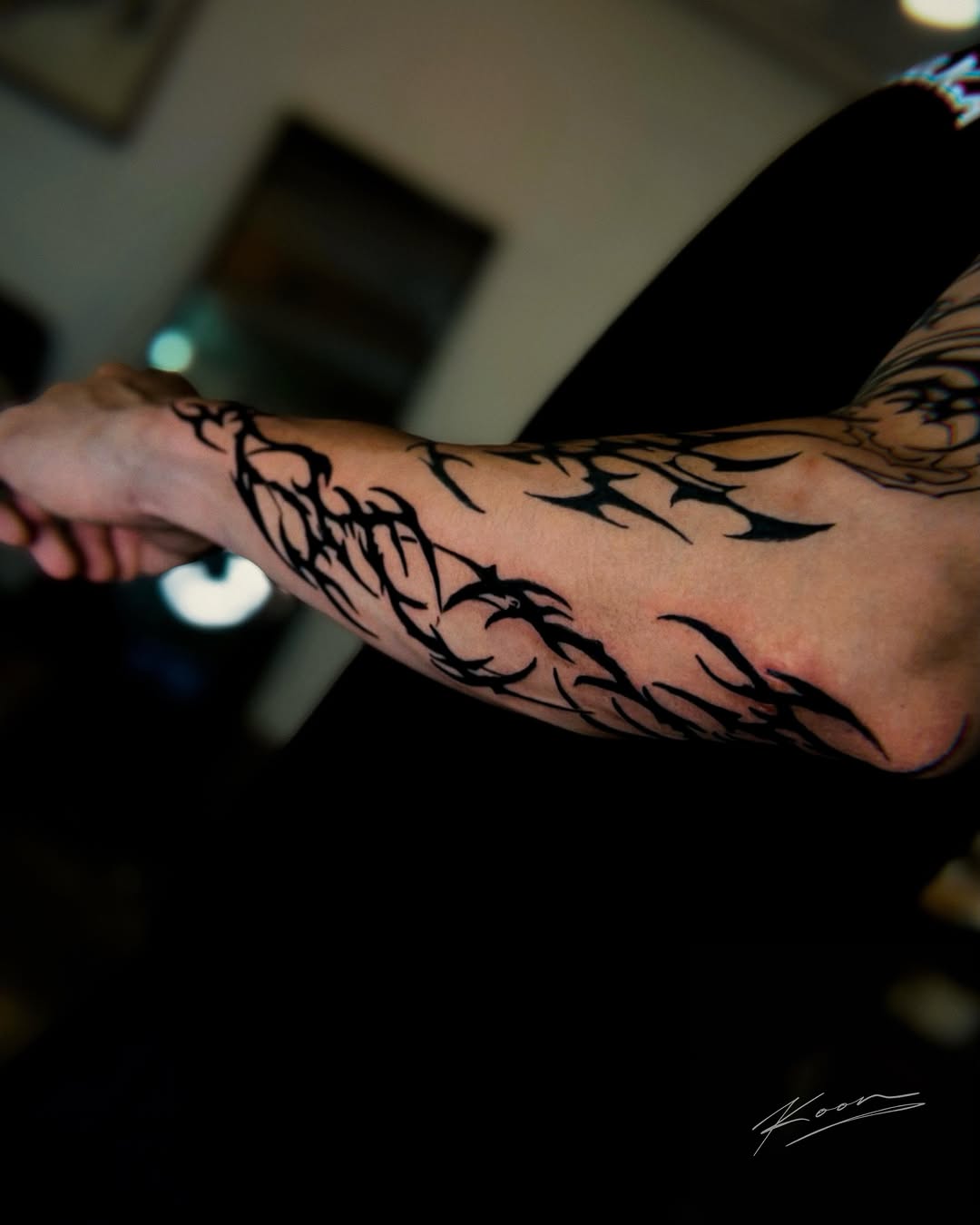Tattoo by @tattoo_koon — tribal