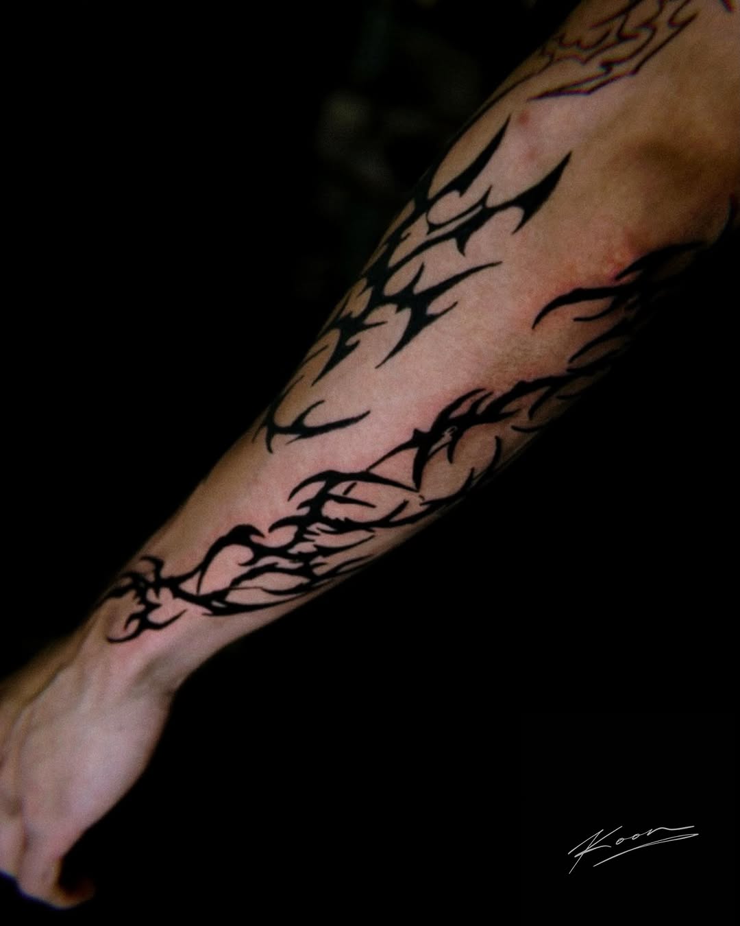 Tattoo by @tattoo_koon — tribal