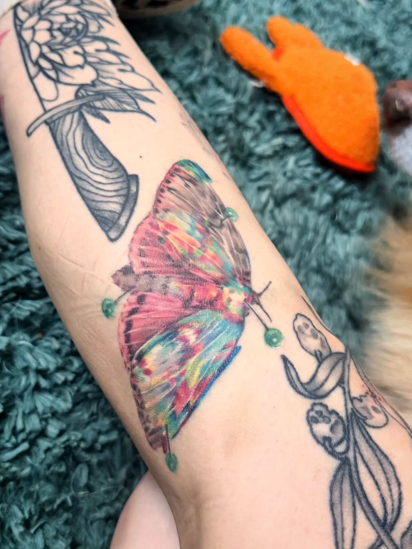 Tattoo by @banxamilli — watercolor