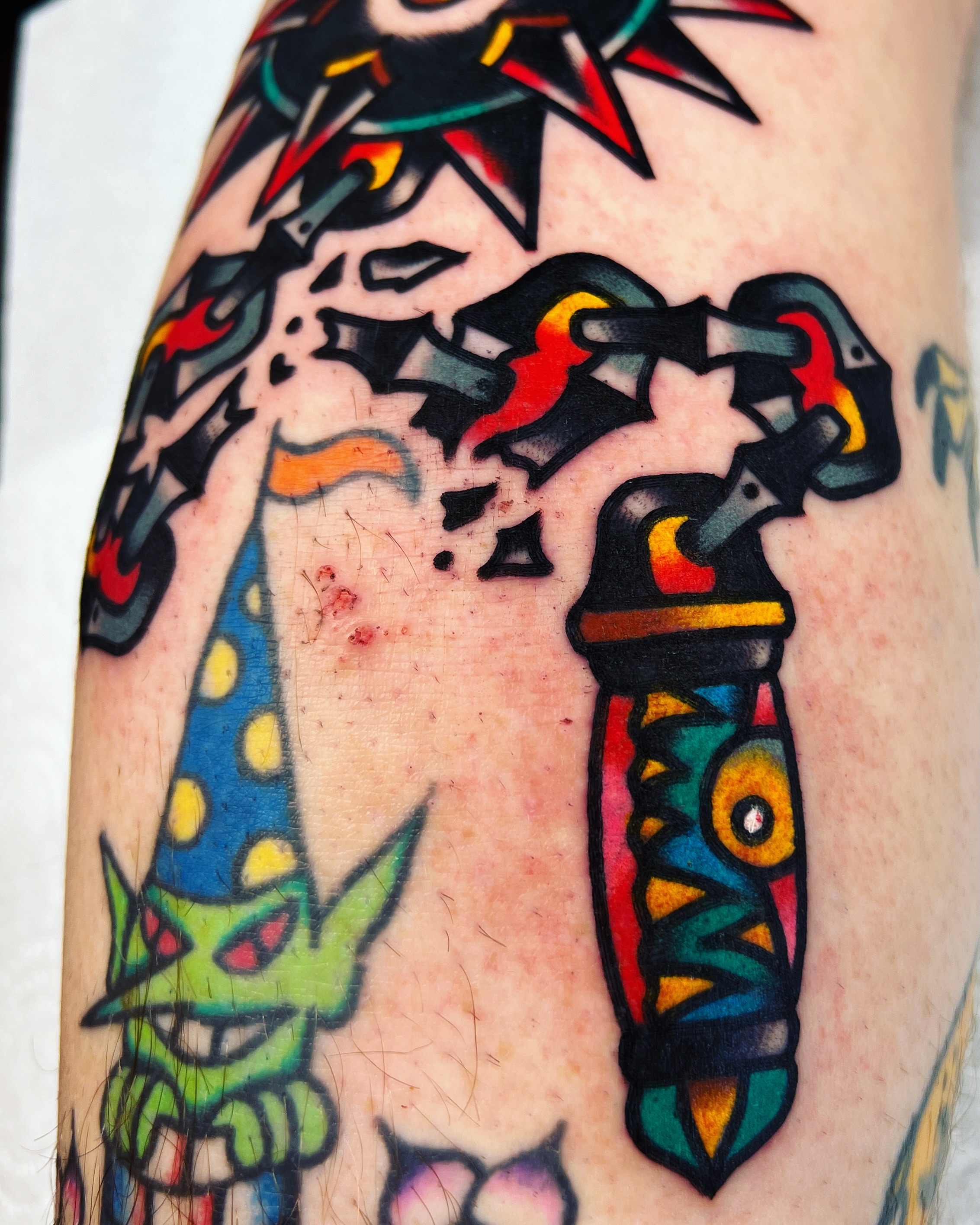 Tattoo by @homoo_tattooer — american_traditional