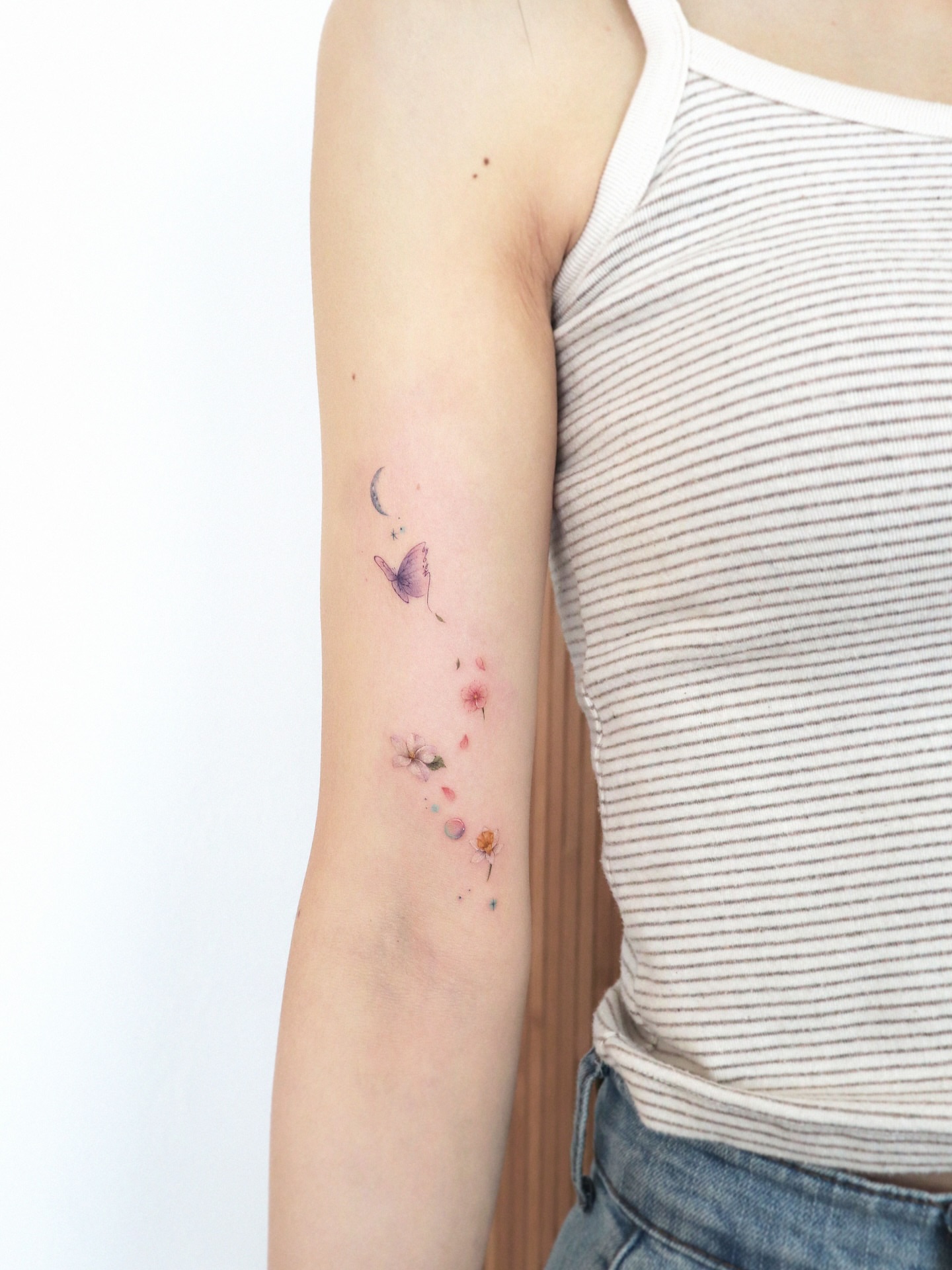 Tattoo by @vanilla__tattoo — watercolor