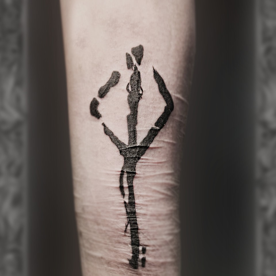 Tattoo by @inkzilla_tattoos — black_and_grey