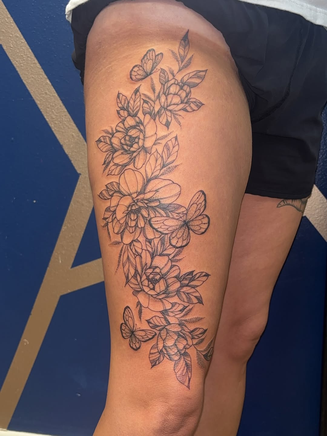 Tattoo by @cyerralynne_tattoos — fine_line, black_and_grey