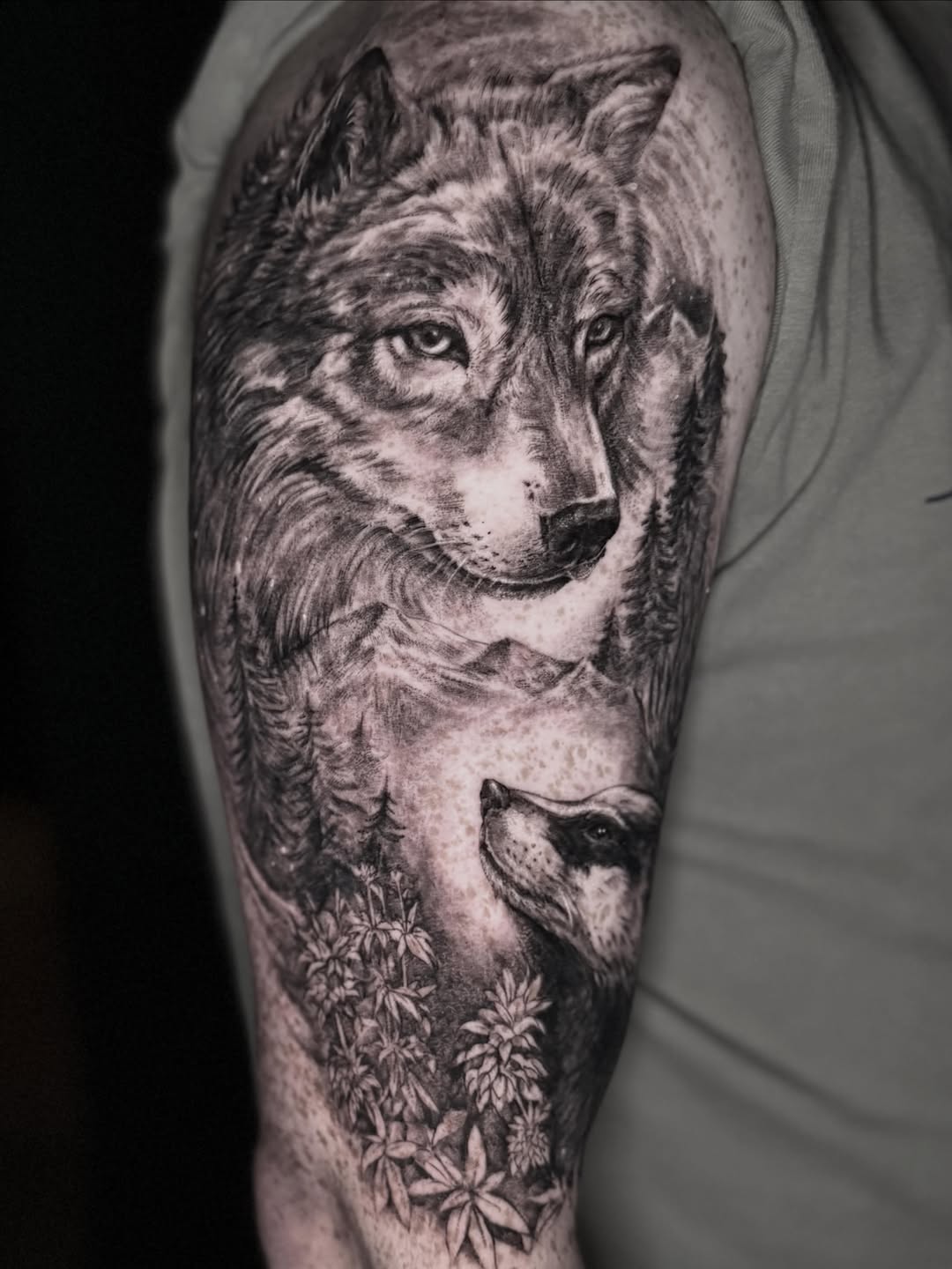 Tattoo work at Middle Tennessee Tattoo Expo 2026