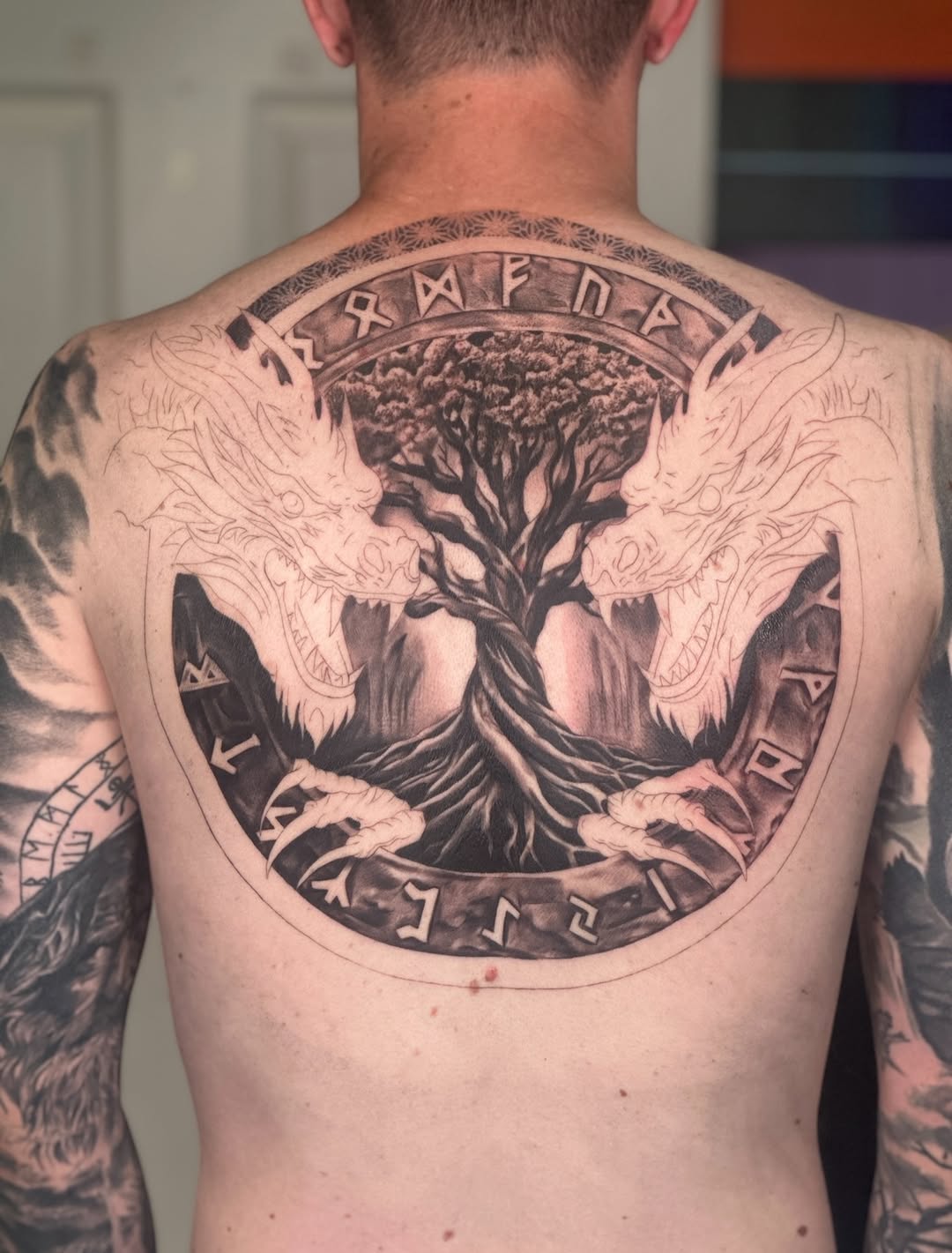 Tattoo by @nicolettemadlyne — black_and_grey, realism