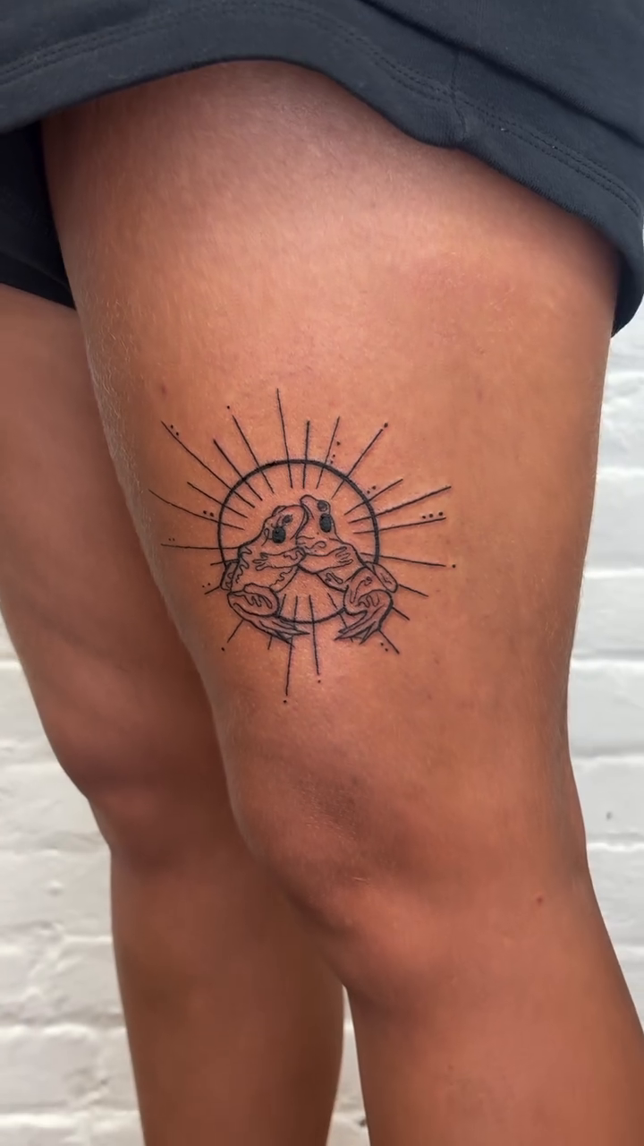 Tattoo by @soso.tattoos — fine_line, black_and_grey