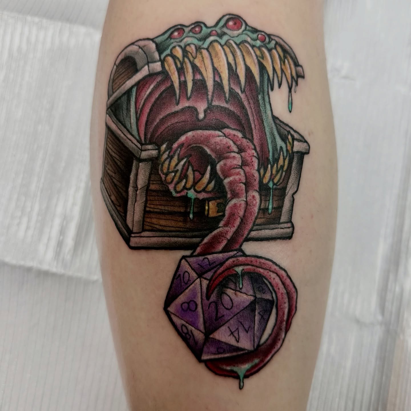 Tattoo by @calvinvoncrush — dark_realism
