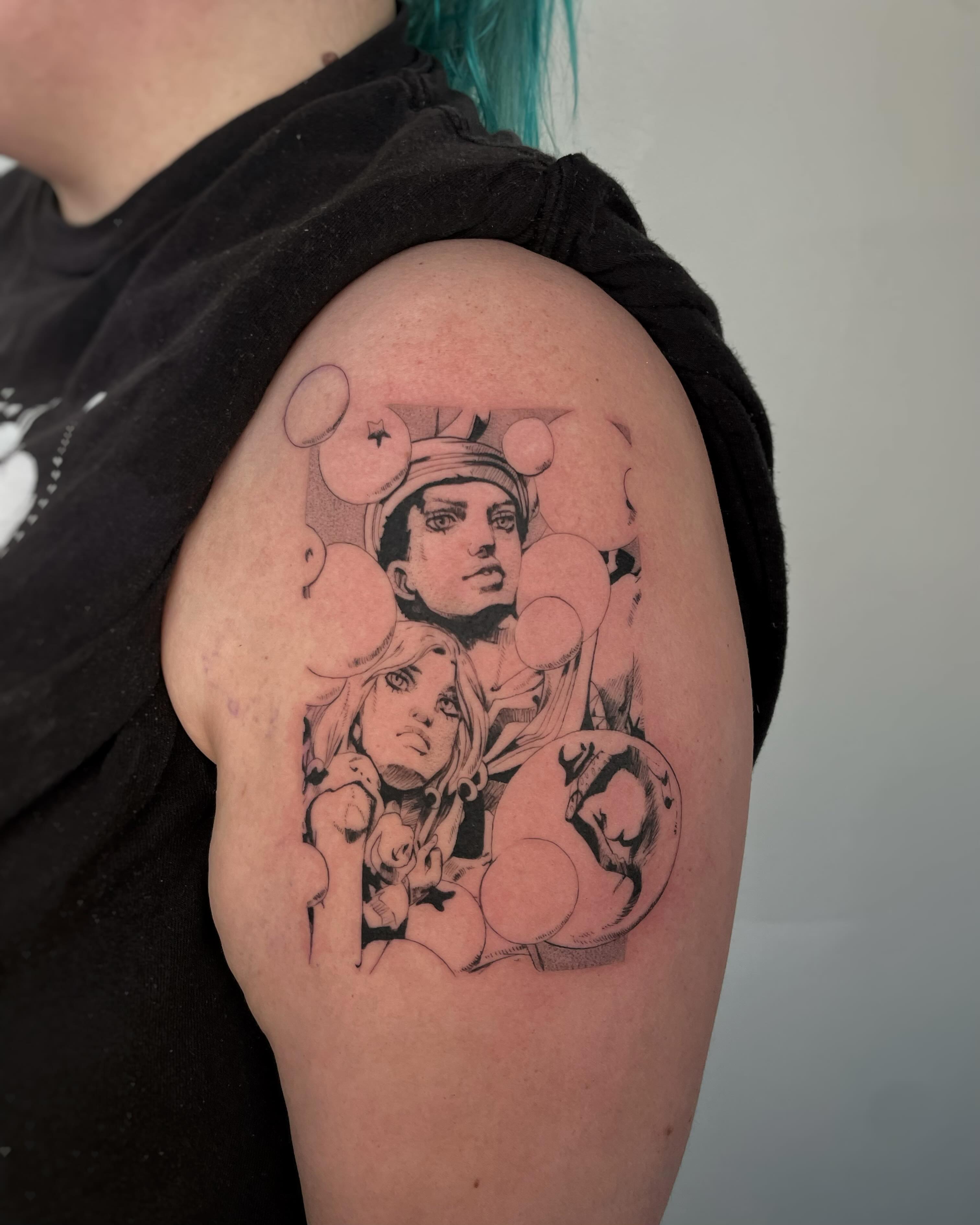Tattoo by @samiamthesam — anime, illustrative