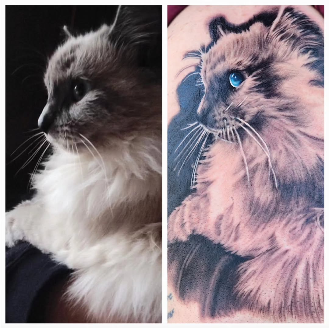 Tattoo by @oh_my_goad — realism, black_and_grey