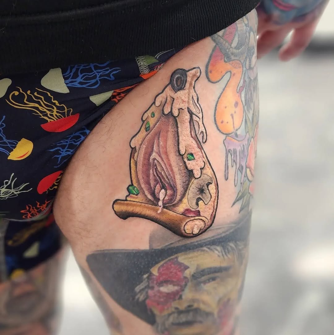 Tattoo by @oh_my_goad — new_school