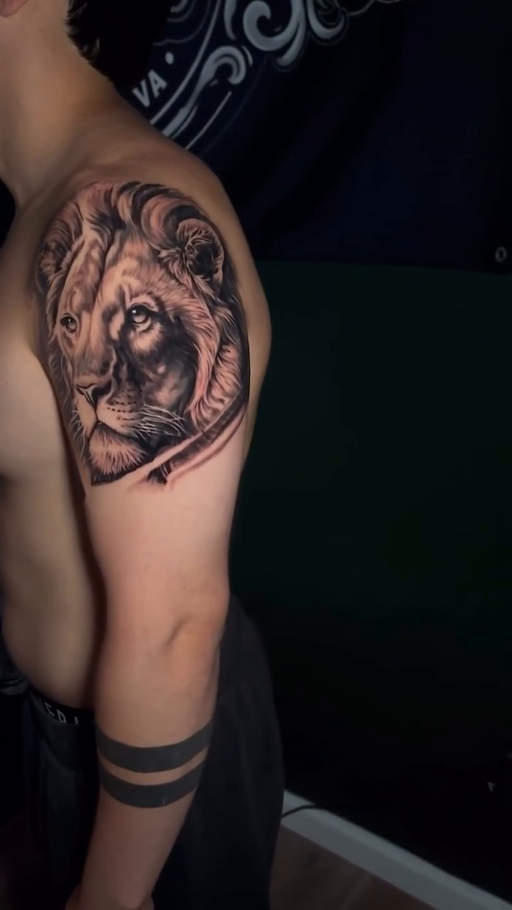 Tattoo by @3mtattoos — realism, black_and_grey