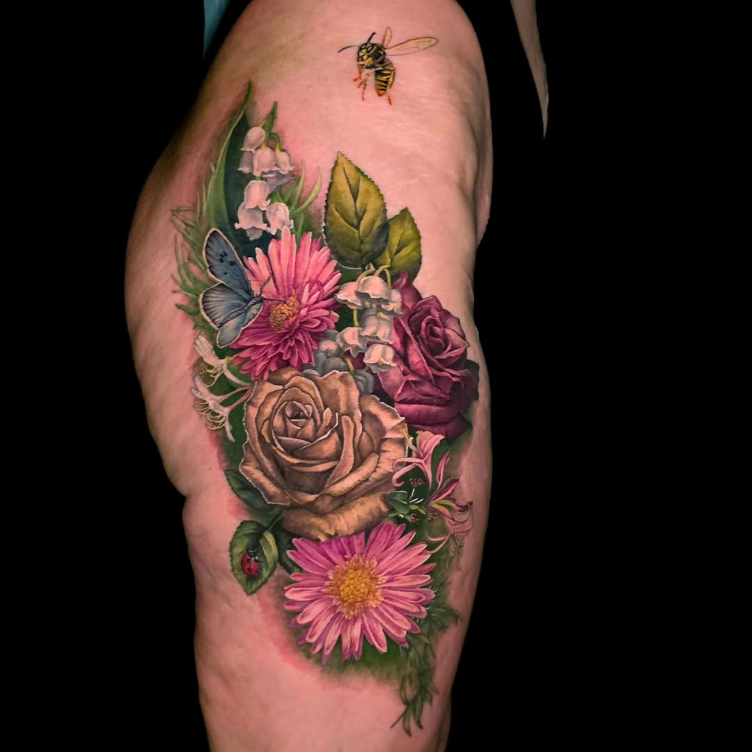 Tattoo by @inkbybcake โ realism, black_and_grey