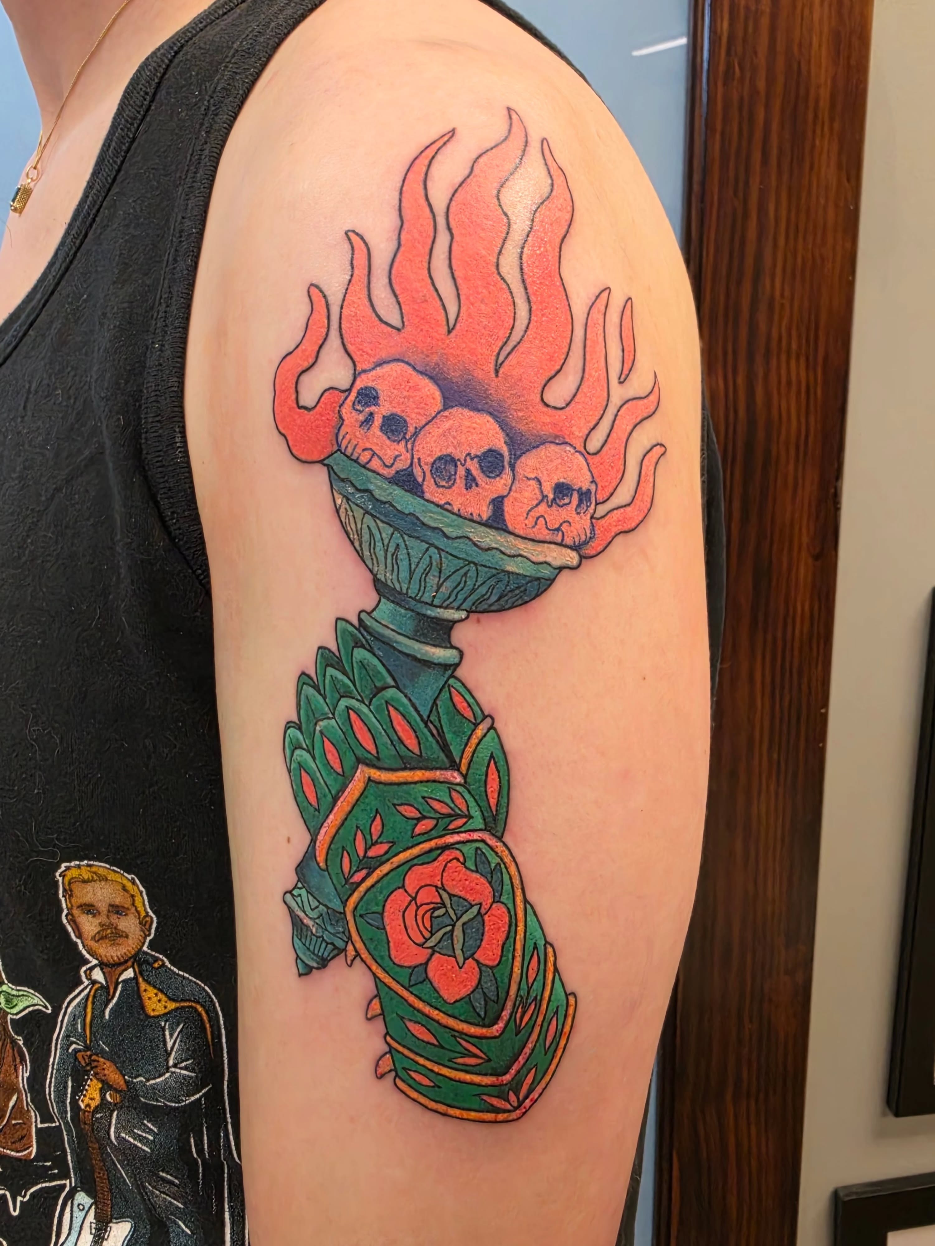 Tattoo by @meckborg โ american_traditional, neo_traditional