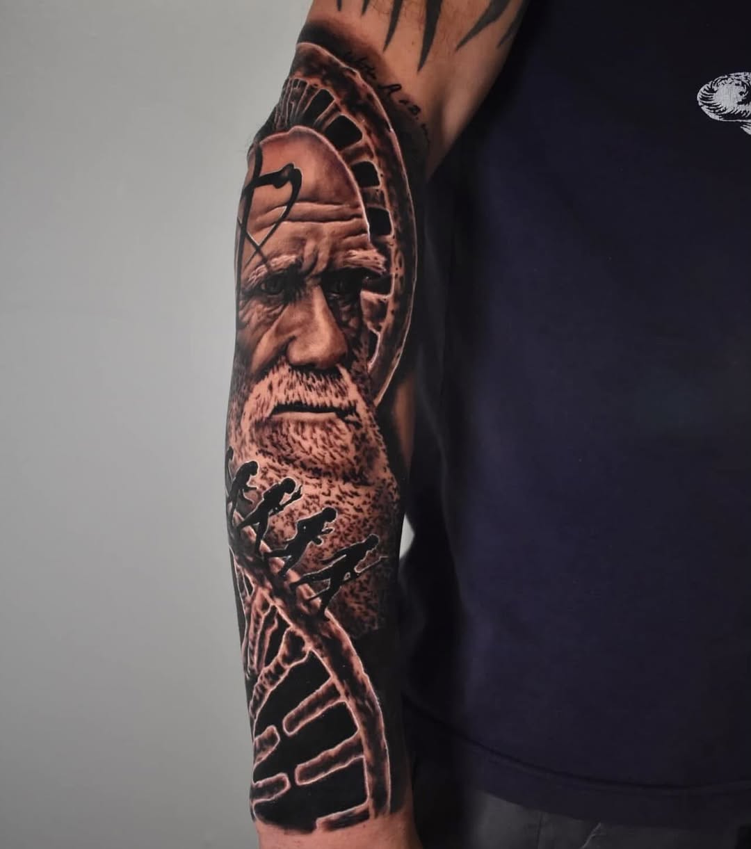 Tattoo by @ink2flesh — realism, black_and_grey