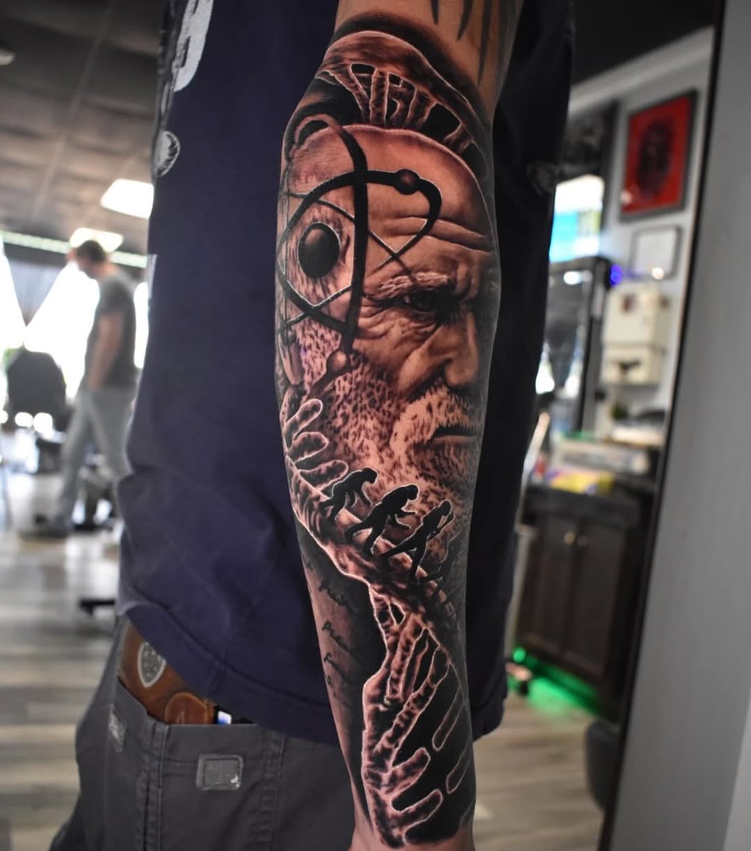 Tattoo by @ink2flesh — realism, black_and_grey
