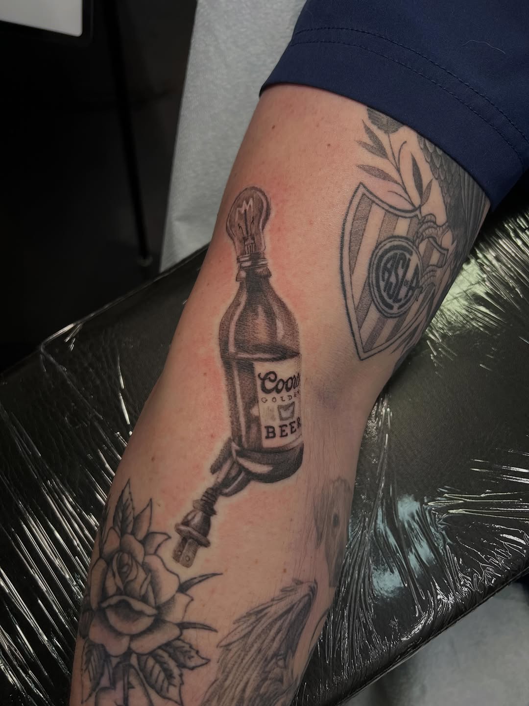 Tattoo by @tattoobydaphne — black_and_grey, realism