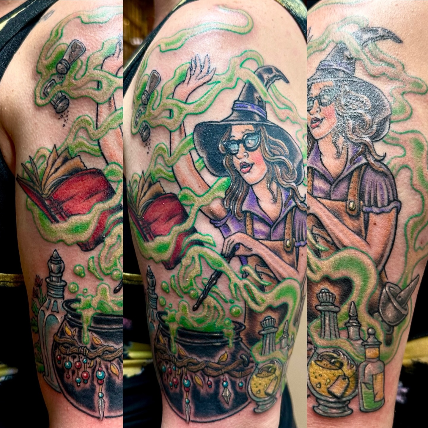 Tattoo by @calvinvoncrush — new_school, illustrative