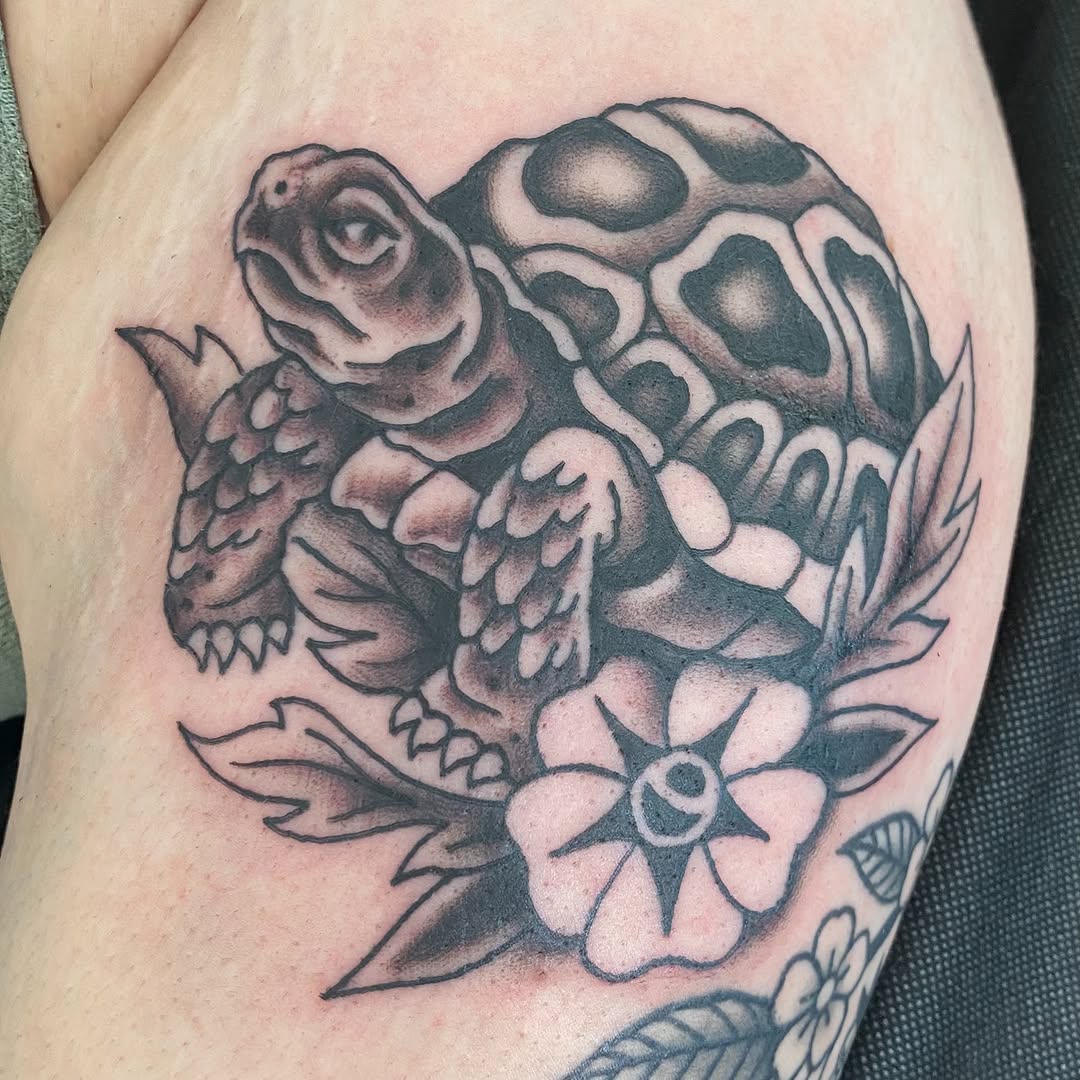 Tattoo by @katie_tatts — american_traditional, black_and_grey