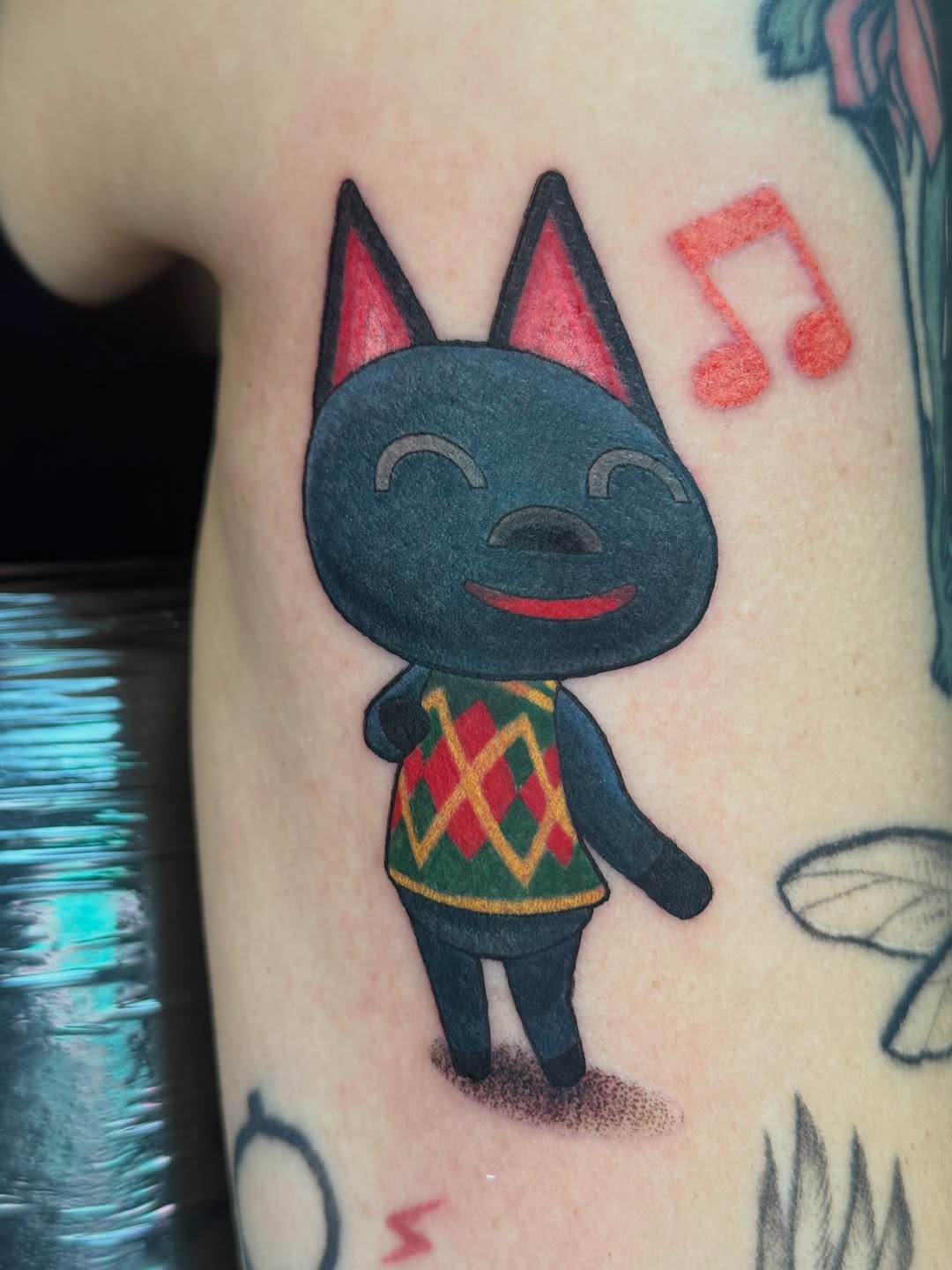 Tattoo by @bamboo_ink888 — new_school, anime