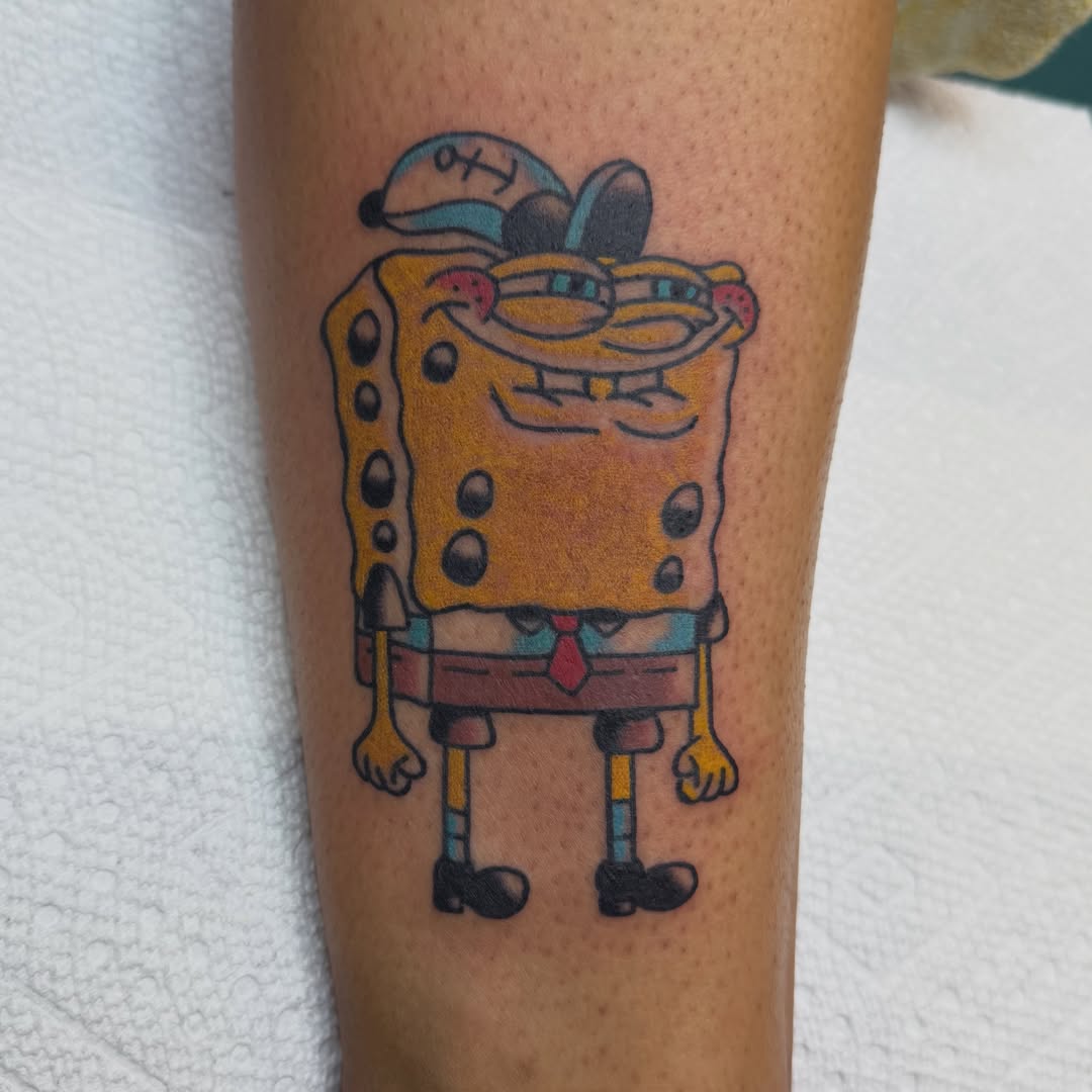 Tattoo by @partytimecarl — new_school