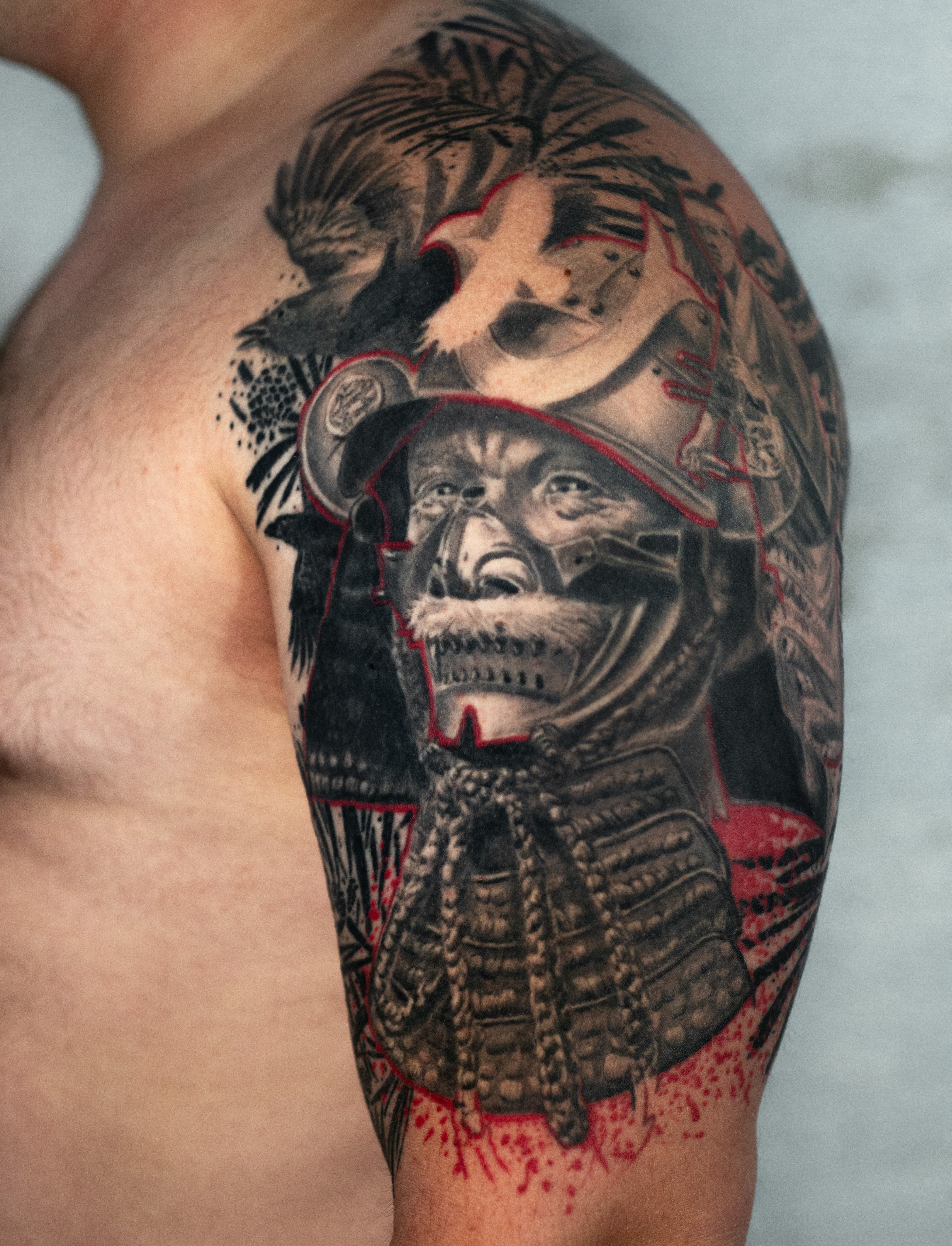 Tattoo by @mrsassy_tattoos — realism, dark_realism