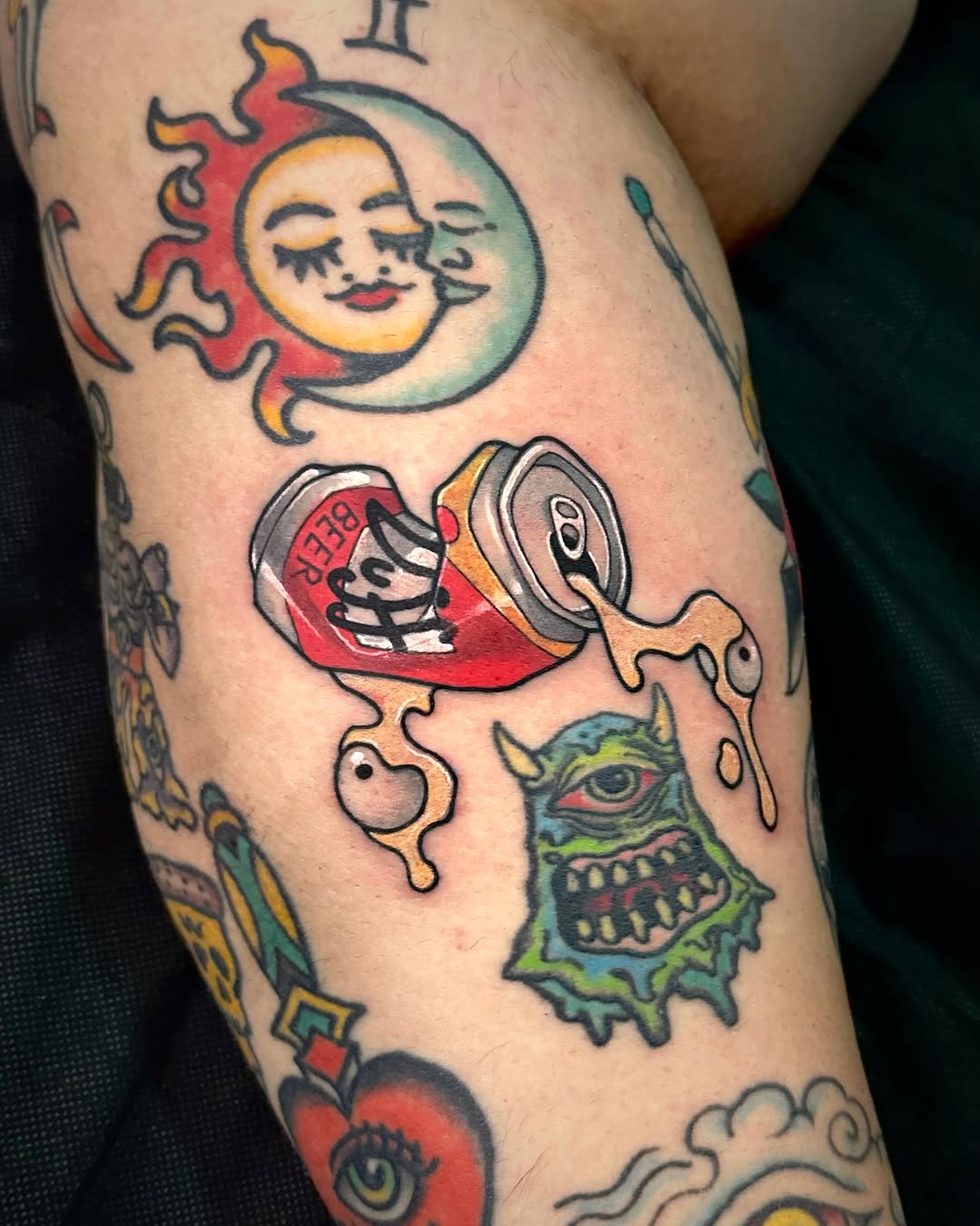 Tattoo by @mama.stiflera — new_school, ignorant