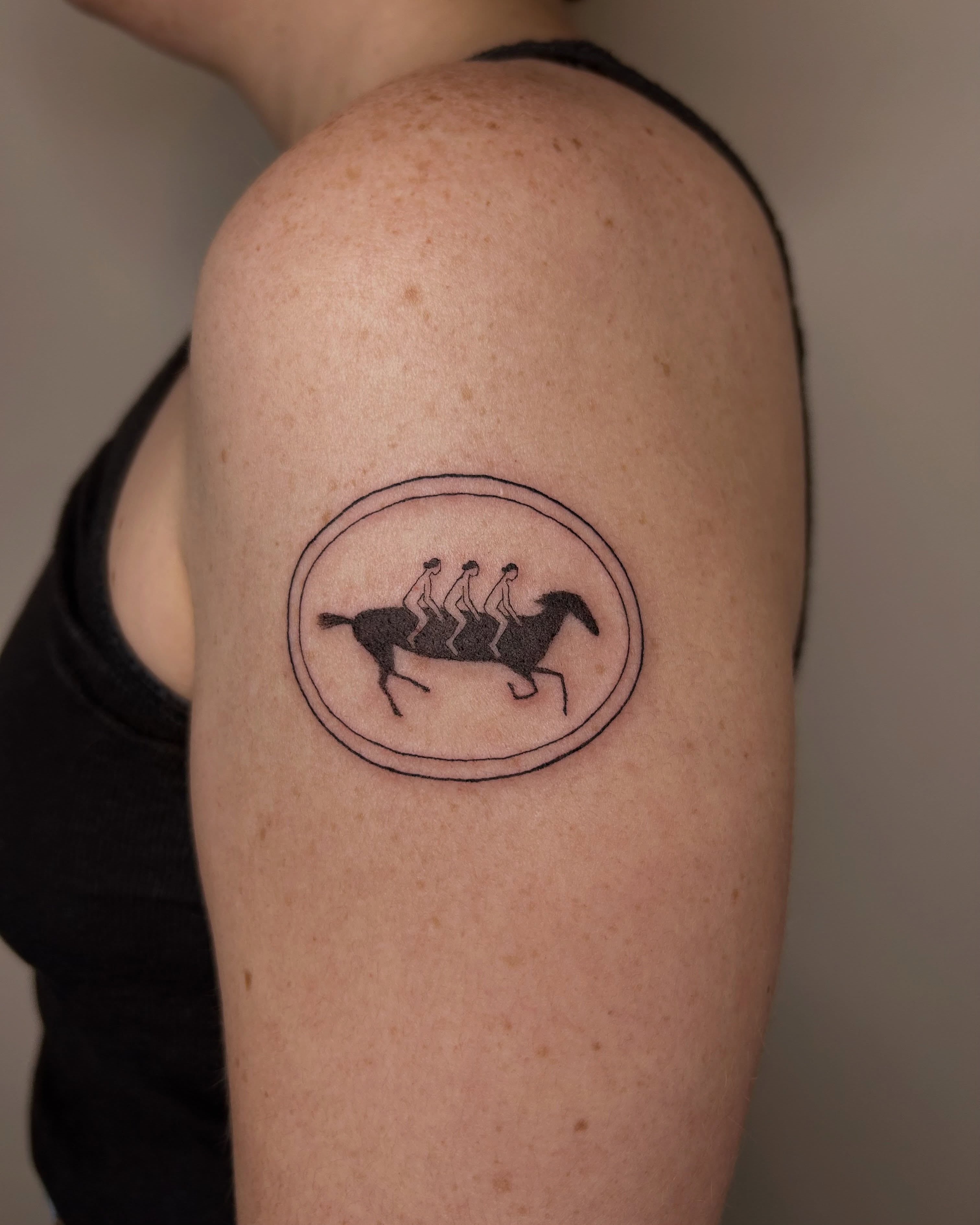 Tattoo by @lampladytattoos — minimalist