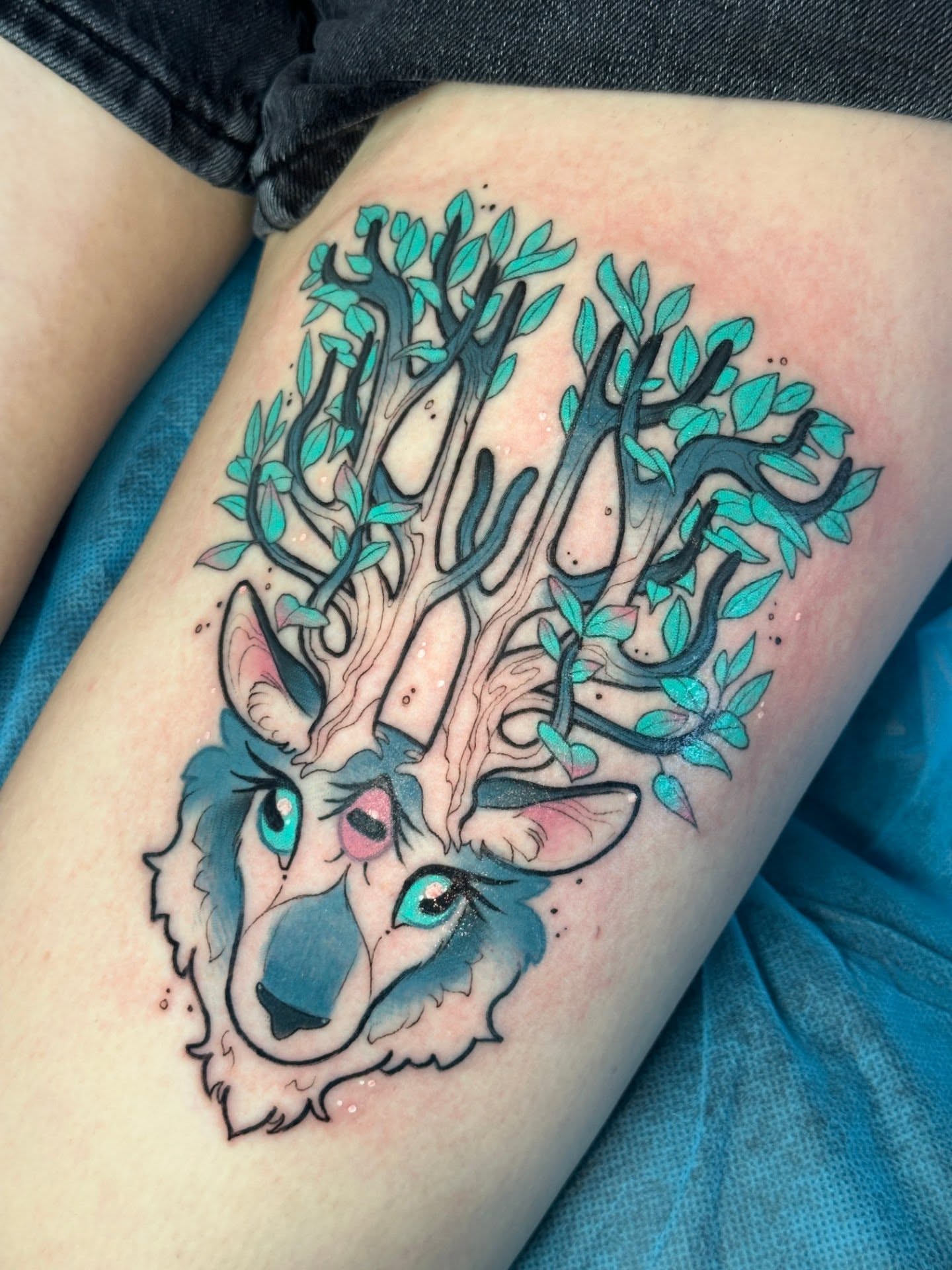 Tattoo by @sashawren_tattoos — new_school, illustrative