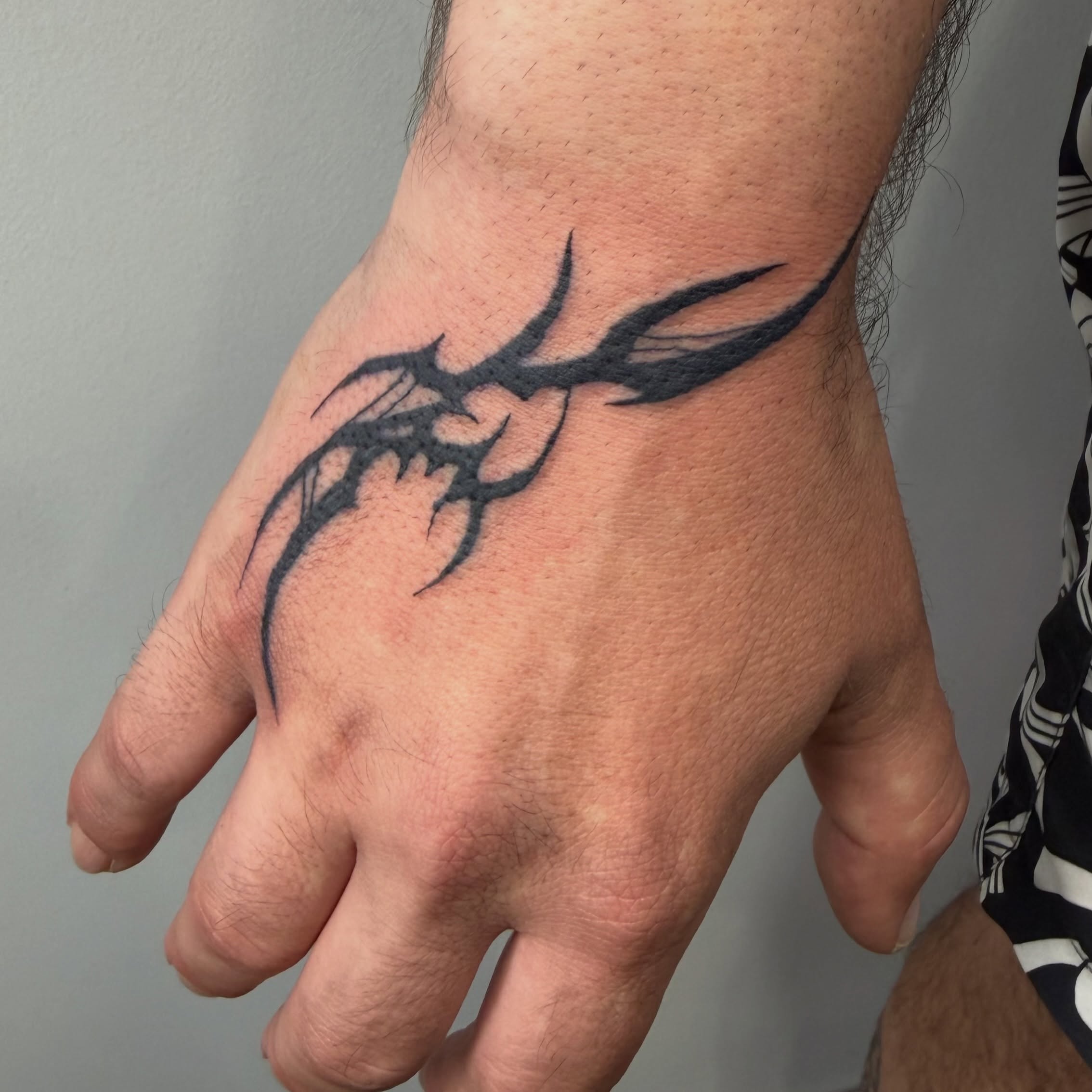 Tattoo by @ombre_mystic — tribal