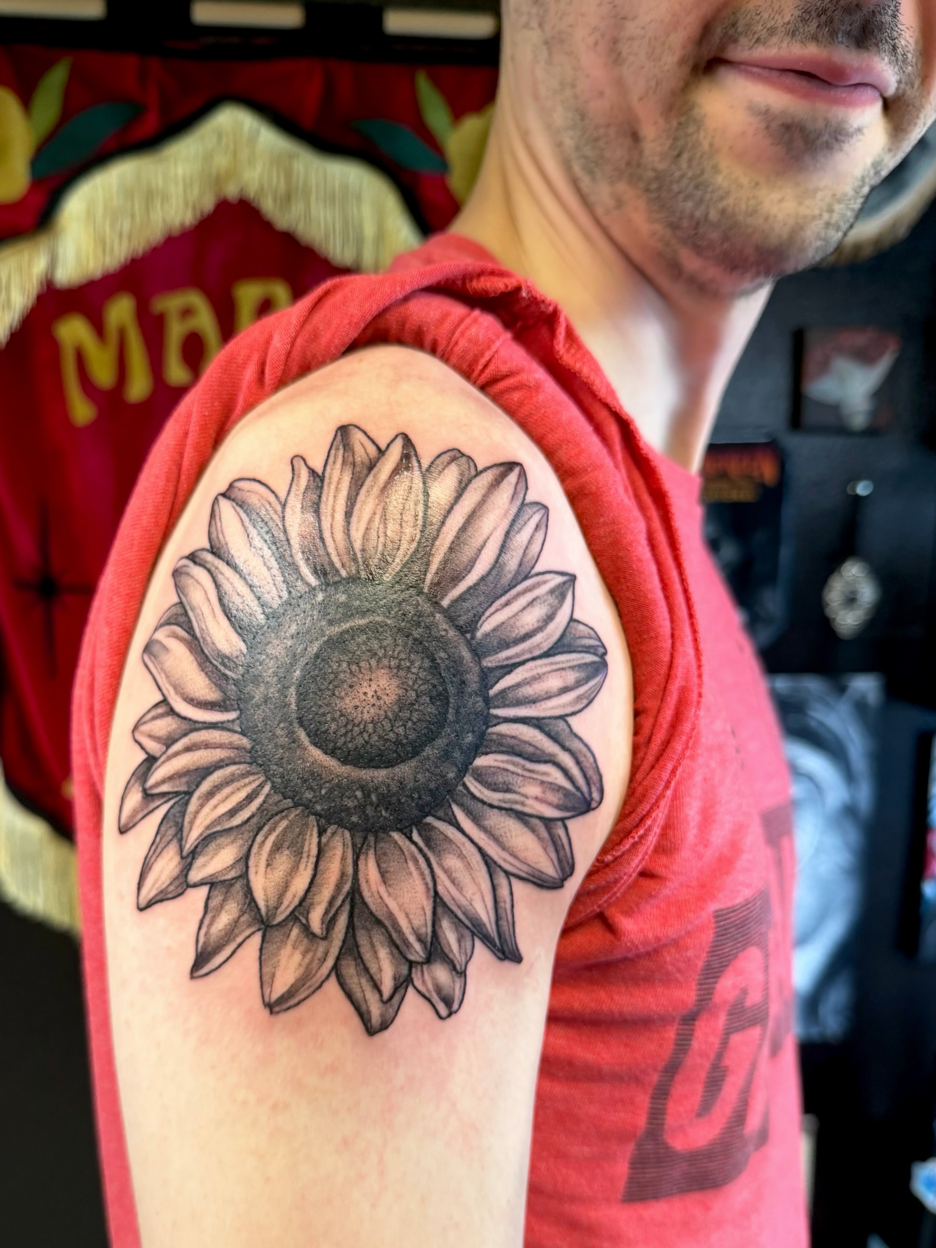Tattoo by @marla_tattoo — black_and_grey