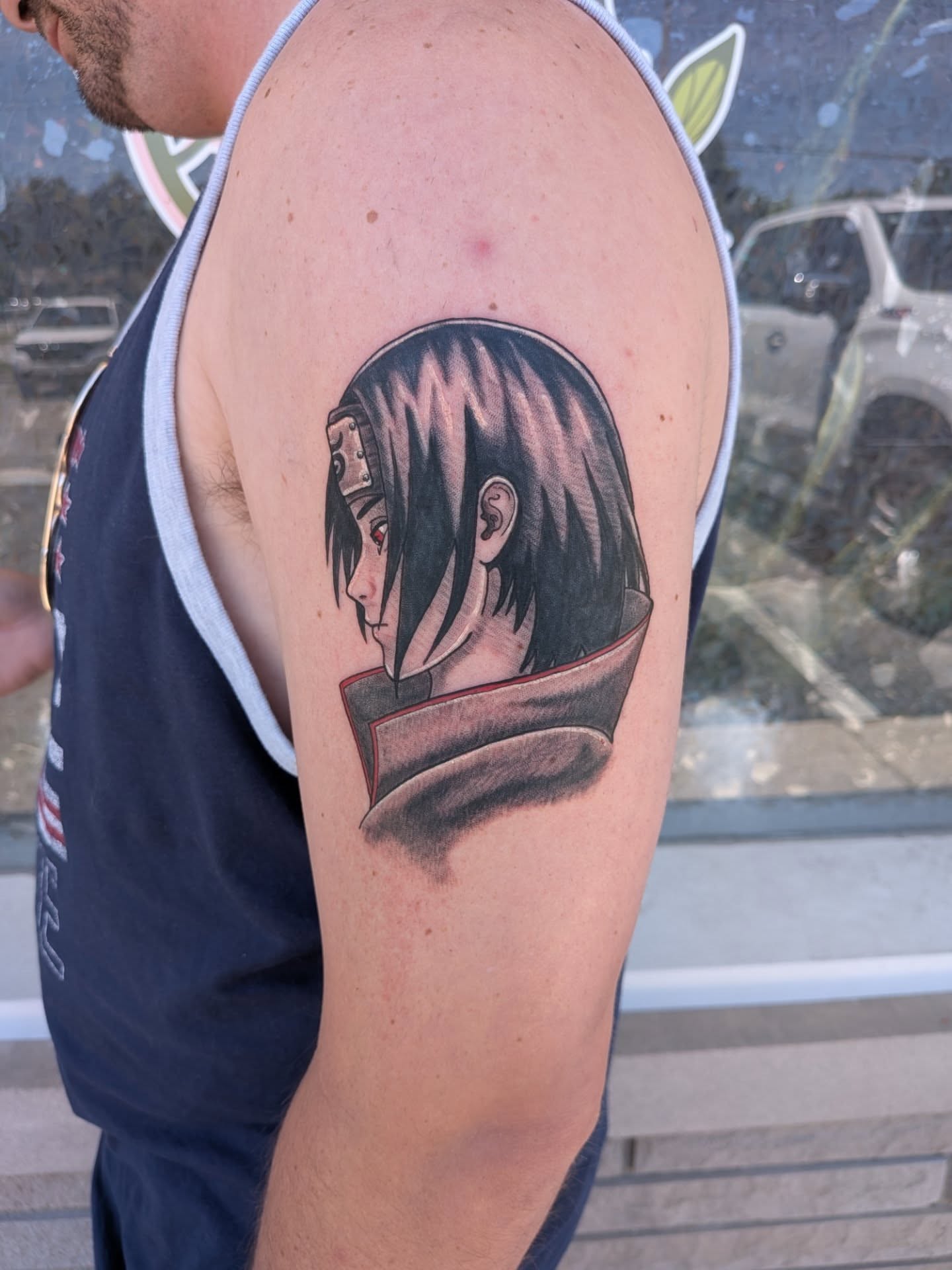 Tattoo by @alyxkopietattoos — anime