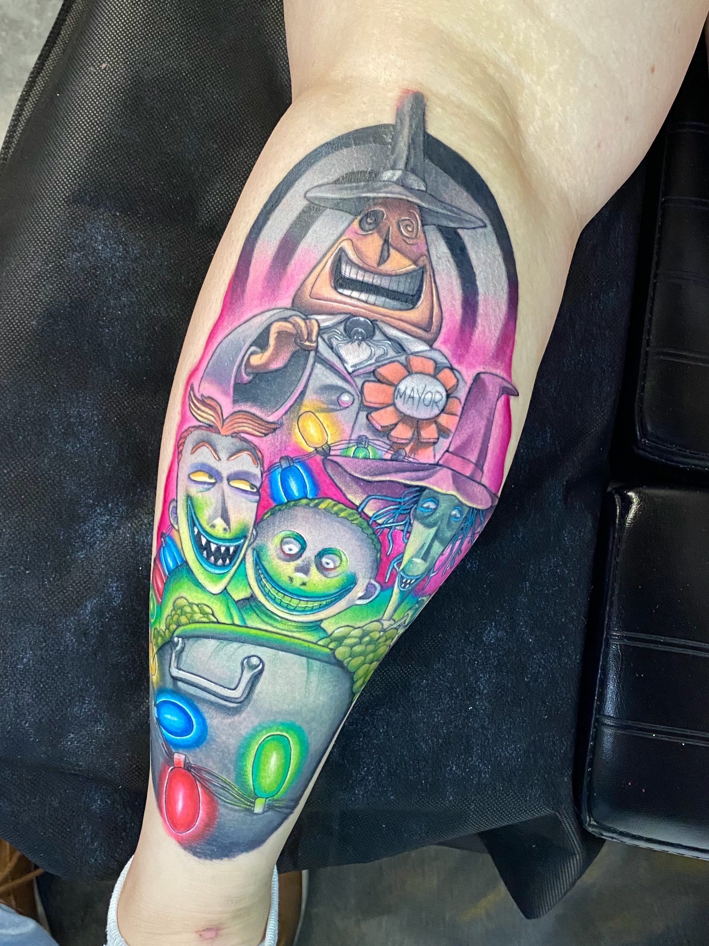 Tattoo by @sethmullintattoos — new_school, illustrative