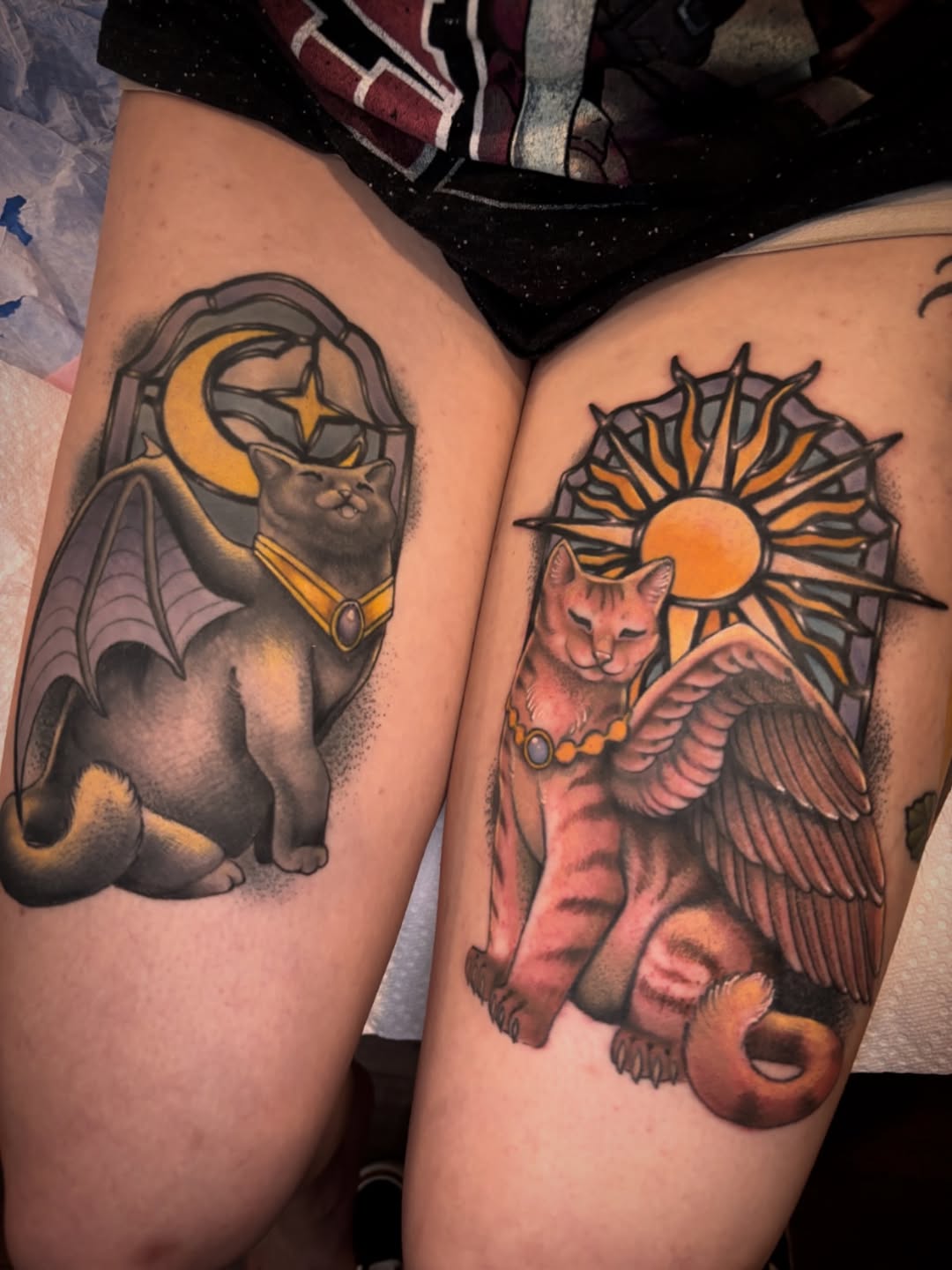 Tattoo by @vvxtattoos โ neo_traditional, black_and_grey