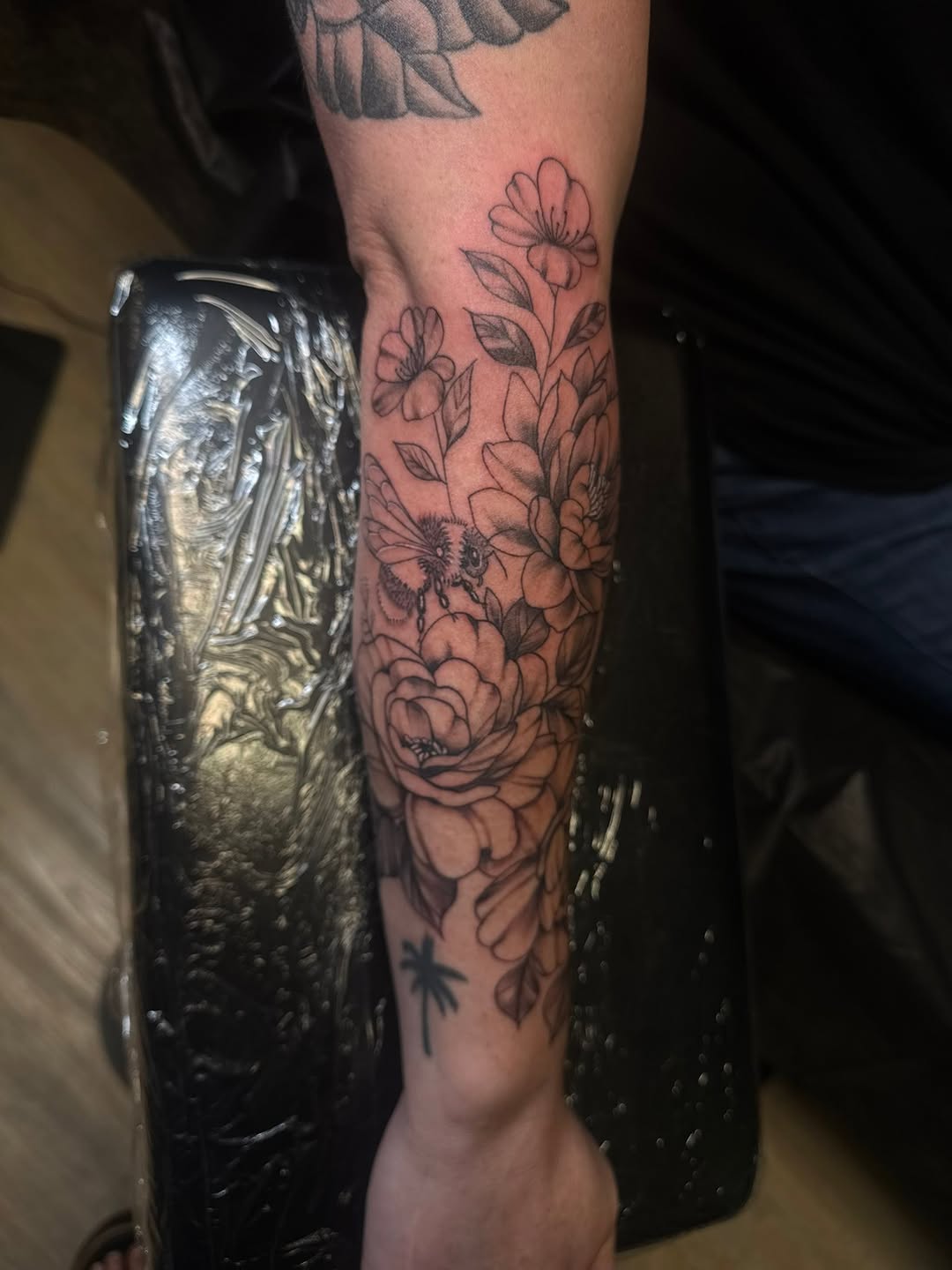 Tattoo by @madisonkaytattoos โ fine_line, black_and_grey