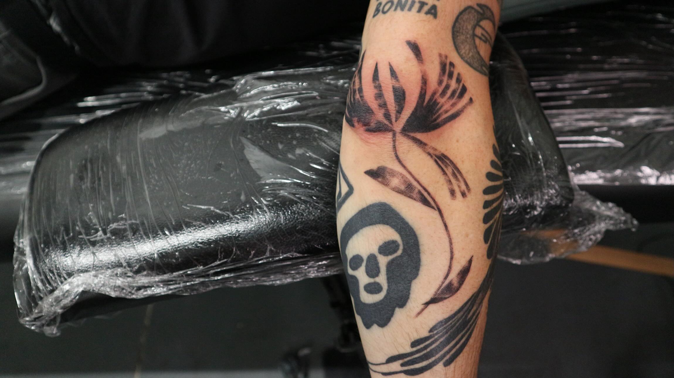 Tattoo by @_____smalt__ — black_and_grey