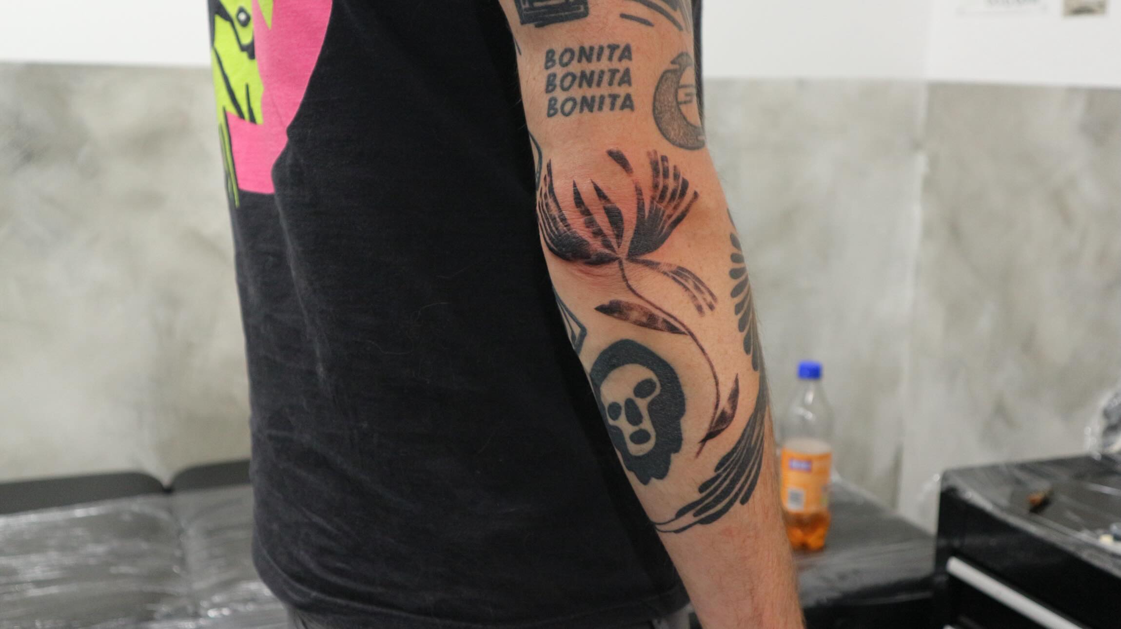 Tattoo by @_____smalt__ — black_and_grey