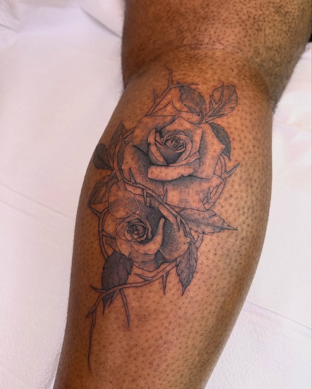 Tattoo by @jenaperrytattoos — black_and_grey, realism