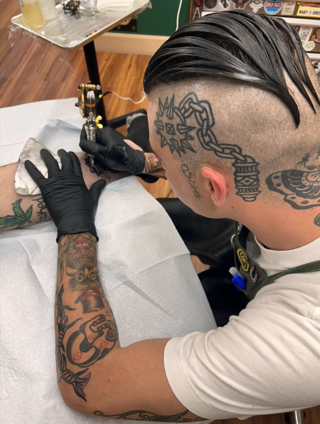 Tattoo by @adriangodoy84 — black_and_grey