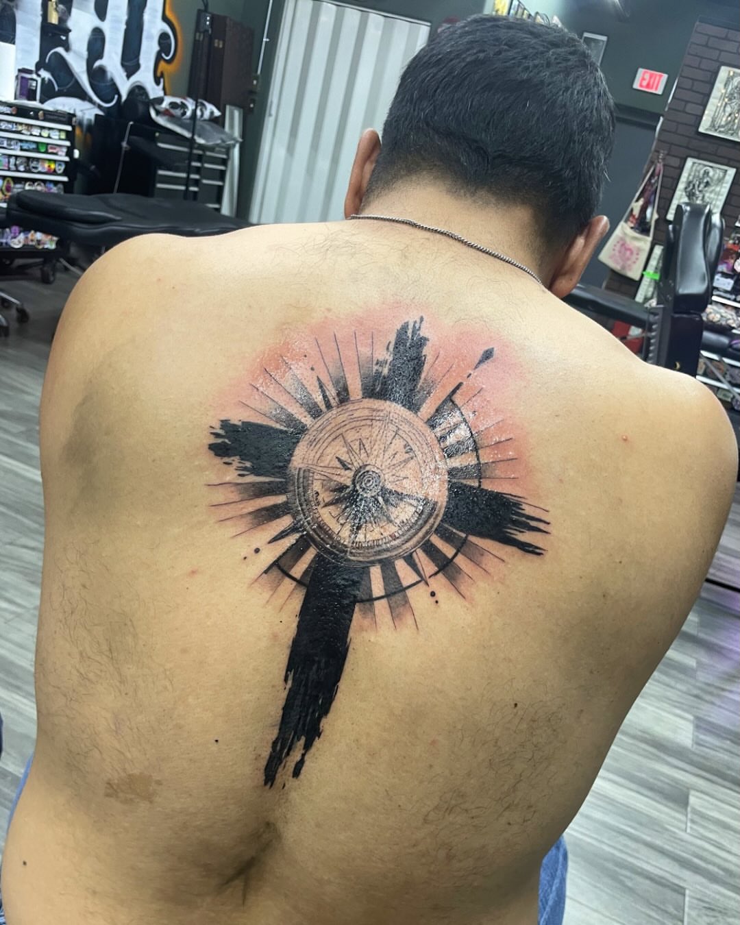 Tattoo by @sheilarosita.tats โ black_and_grey