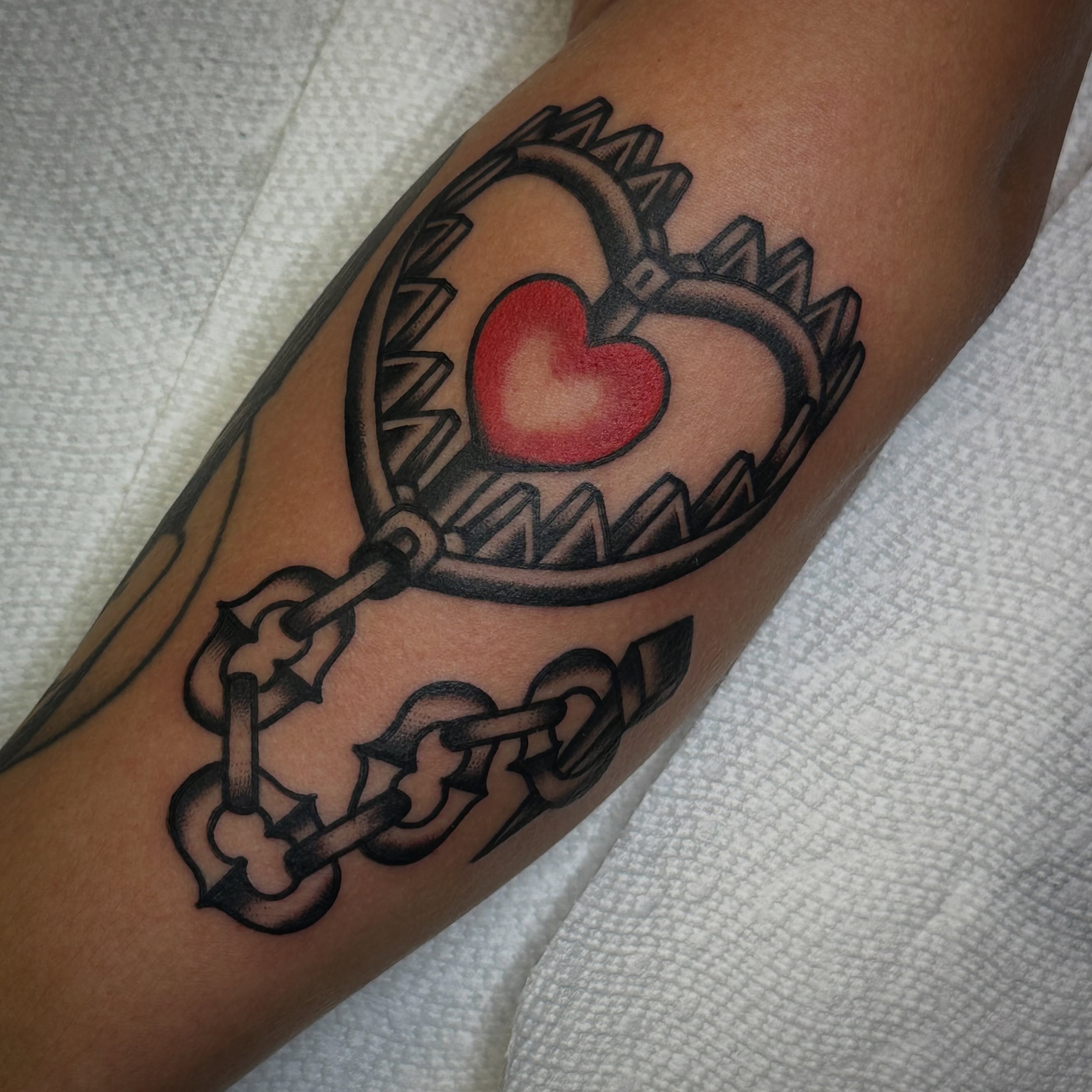 Tattoo by @bonhommetattoo — black_and_grey
