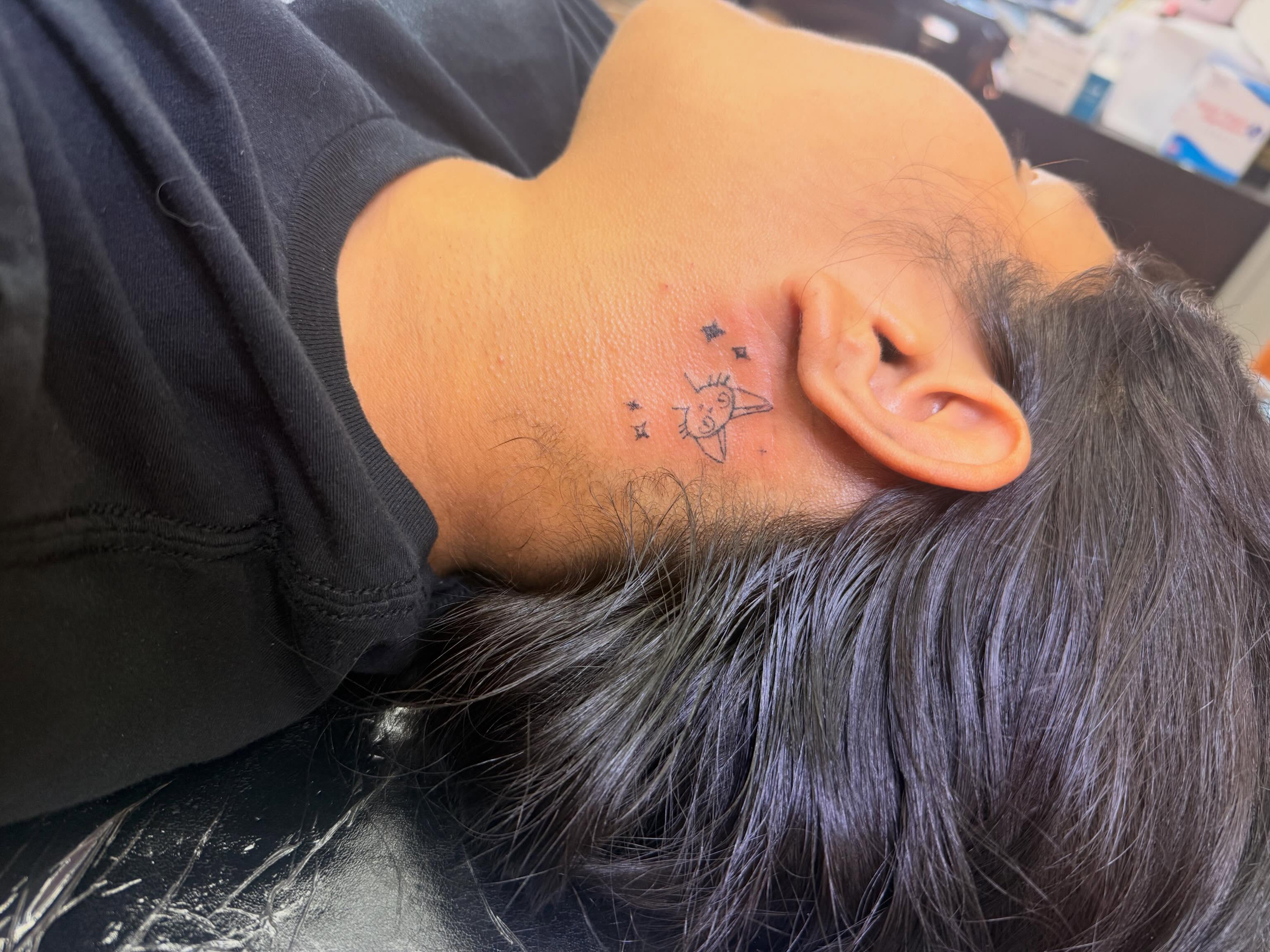 Tattoo by @inked_by_parisapple — dotwork
