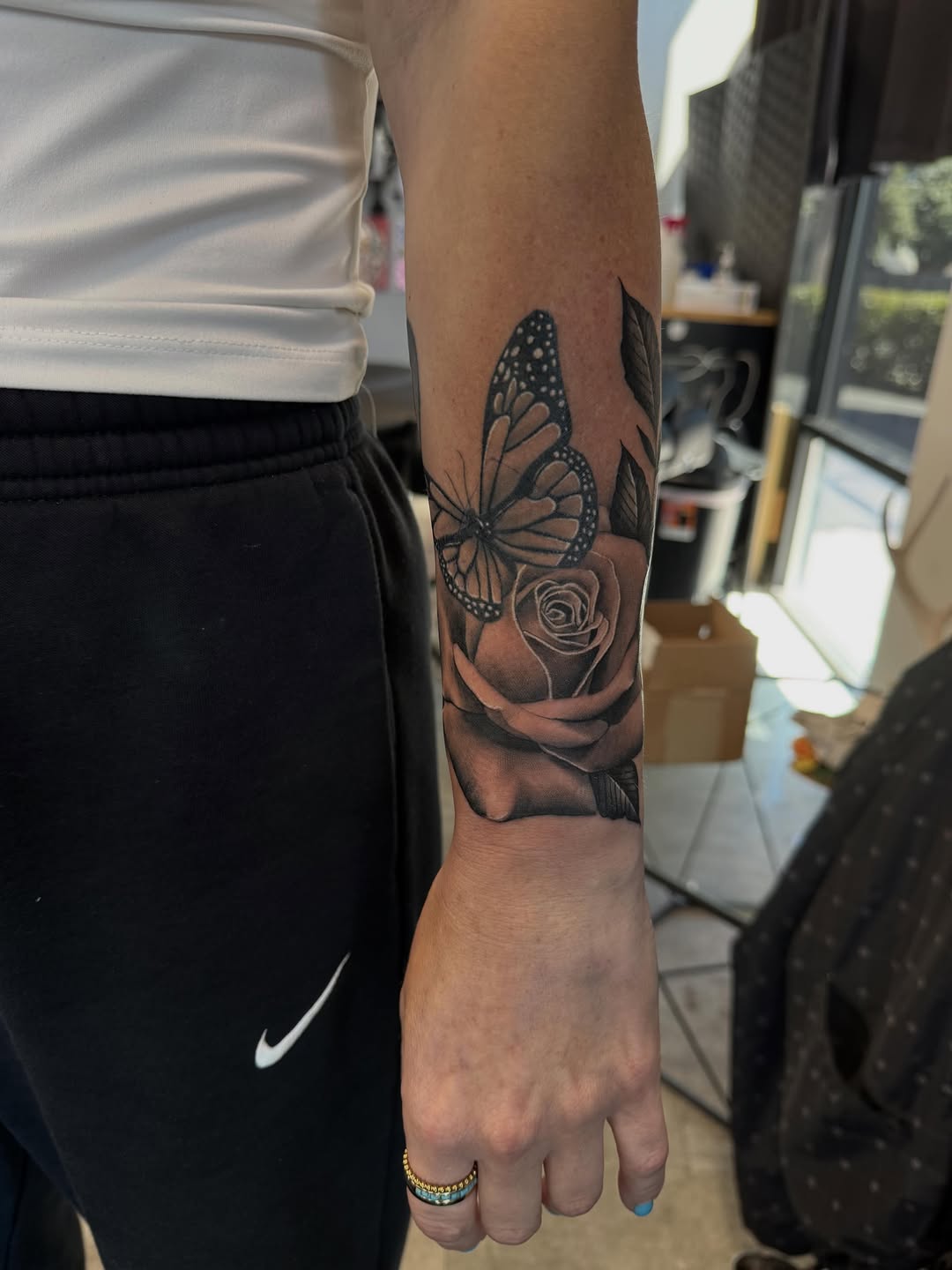 Tattoo by @_aaroncarey — realism, black_and_grey
