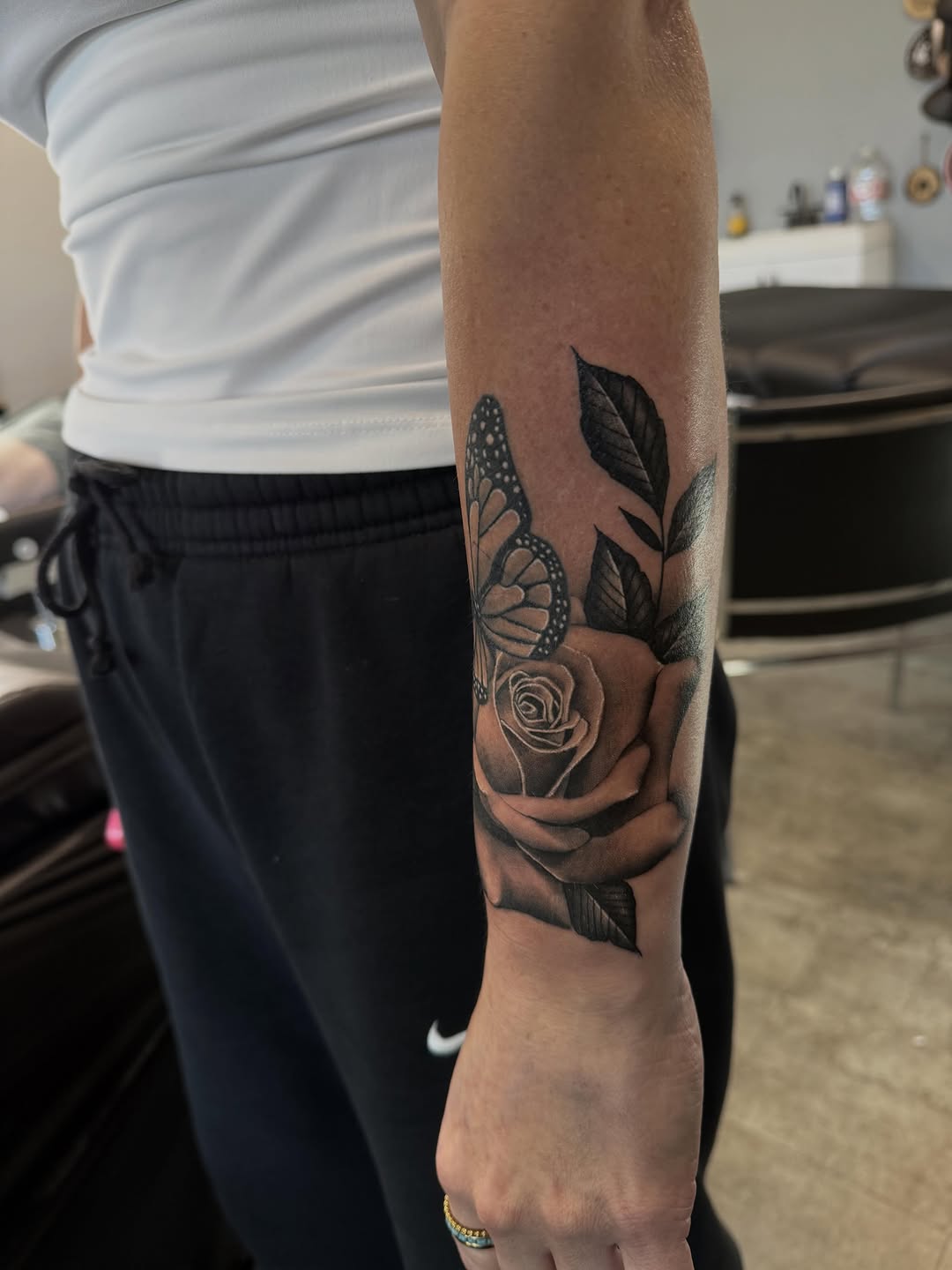 Tattoo by @_aaroncarey — realism, black_and_grey