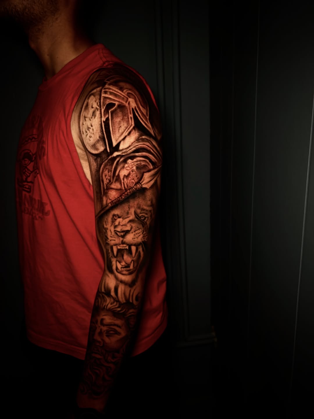 Tattoo by @arrieta.damian_tattoo — realism, black_and_grey