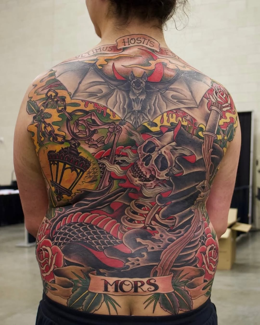 Tattoo by @marcosrivera_tattoo — neo_traditional, blackwork